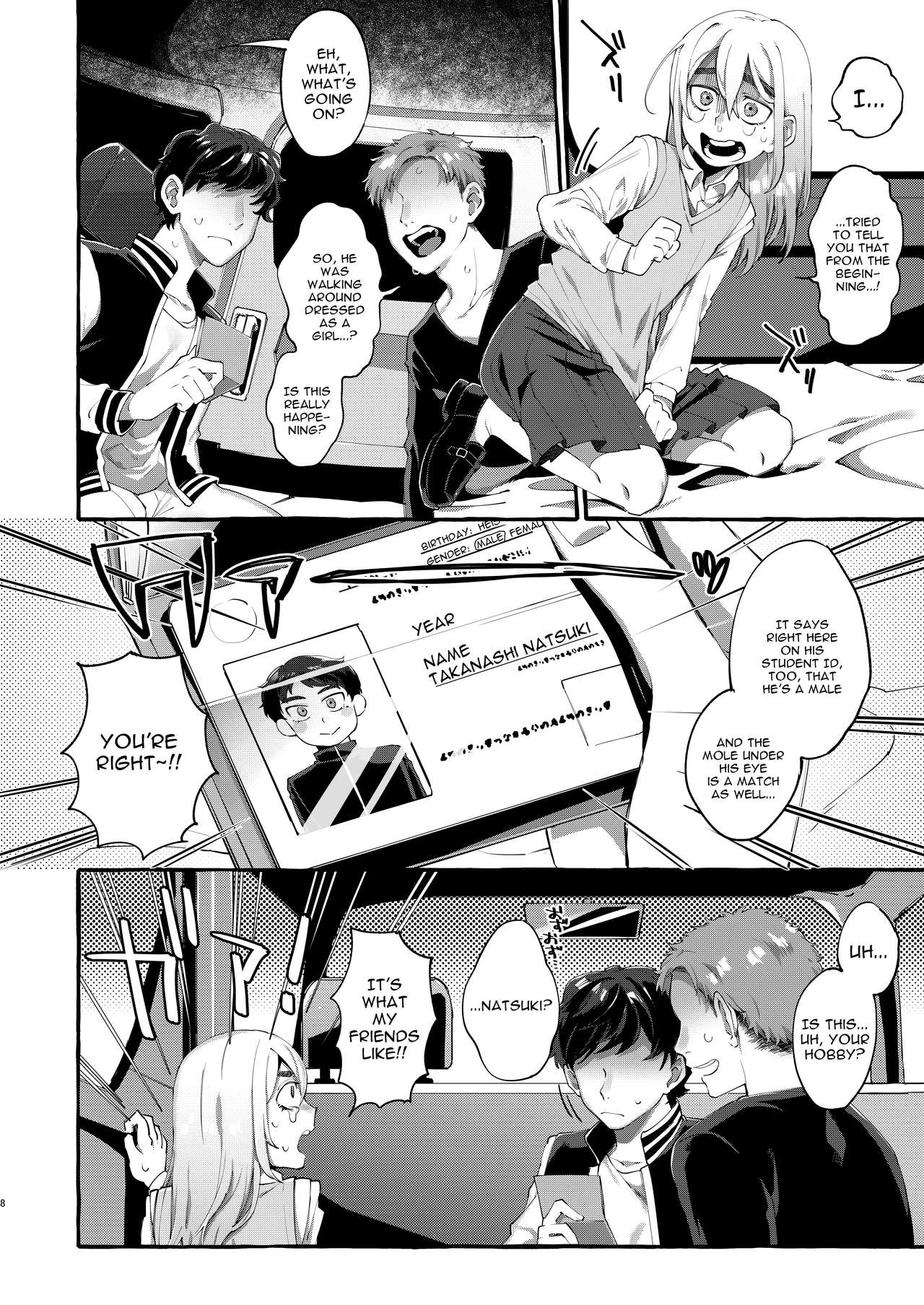 Abduction Series — We Kidnapped a Schoolgirl But It Was a Guy with a Dick [Totemo Zako (Sugoku Zako)]