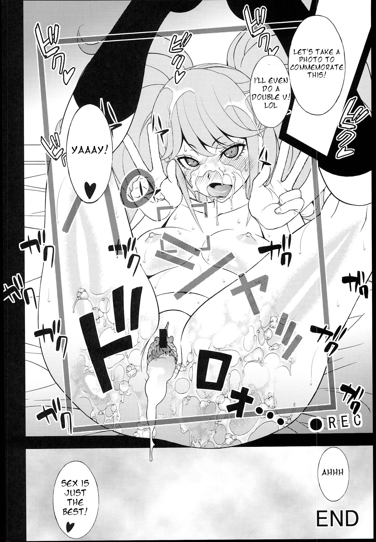 Addiction Series — Super High School Level Penis Addiction Enoshima Junko [C84] [Sanazura Doujinshi Hakkoujo (Sanazura Hiroyuki)]