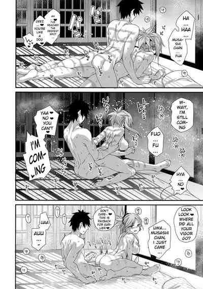All Night Long Series — FGO Miyamoto Musashi gets fucked all night after a long time apart [C95] [Karuwani (Rama)]
