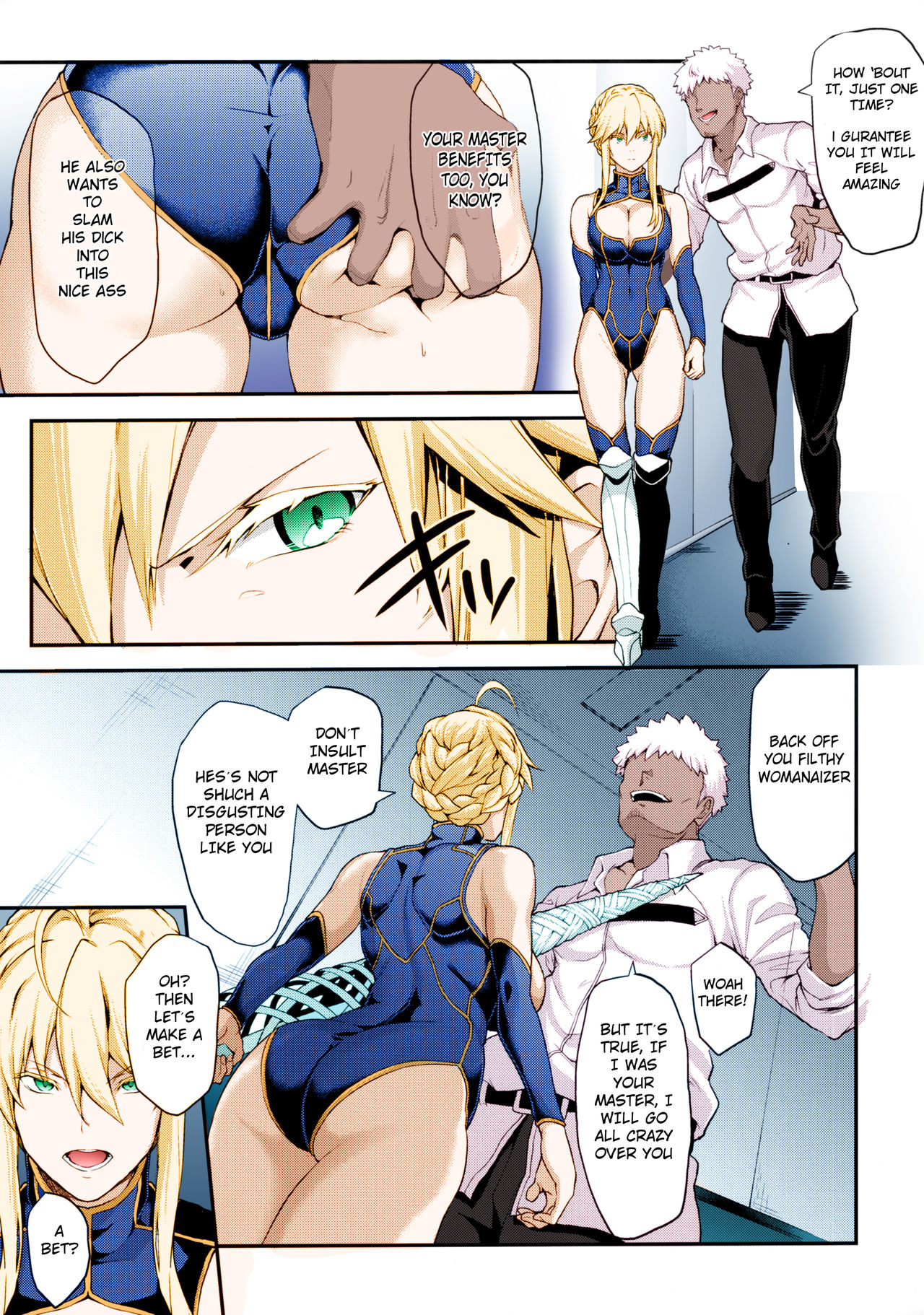 Alter Series — King of Knights’ Good Feeling Hole  [C96 STANKY yozo Fate Grand Order English Colorized]