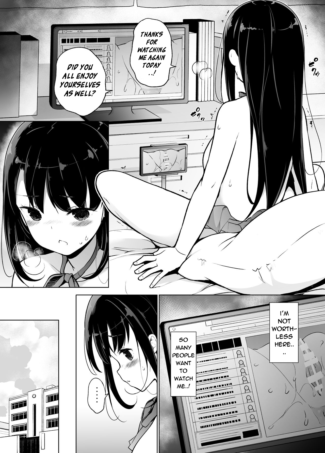 Amateur Series — Plain Jane’s Reason For Starting An Erotic Livestream [Massaratou (Motomushi)]