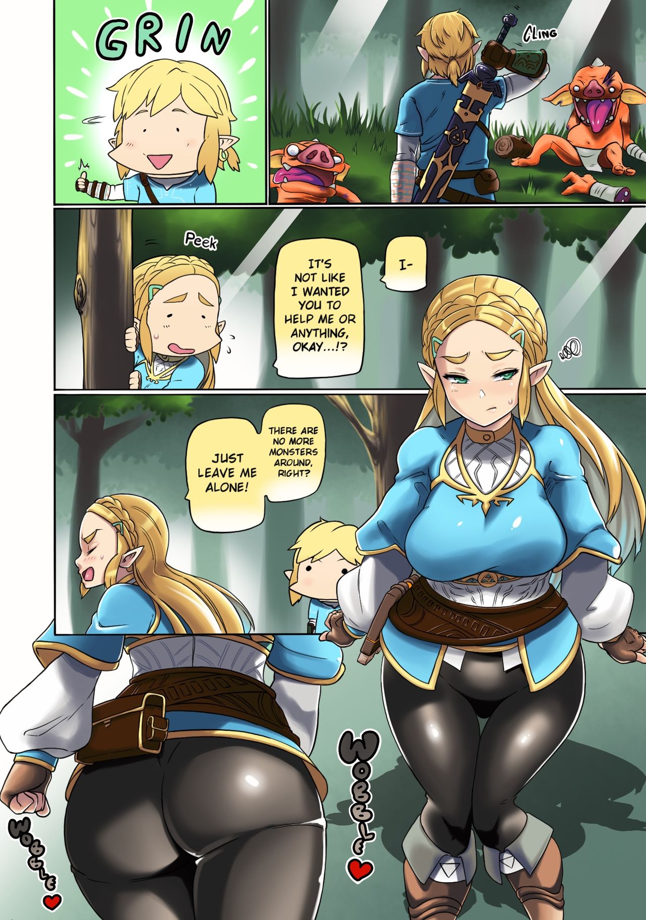 Anal Series — Dat Ass Big Booty Zelda Gets Fucked Hard in Wild Pounding [UU-ZONE]