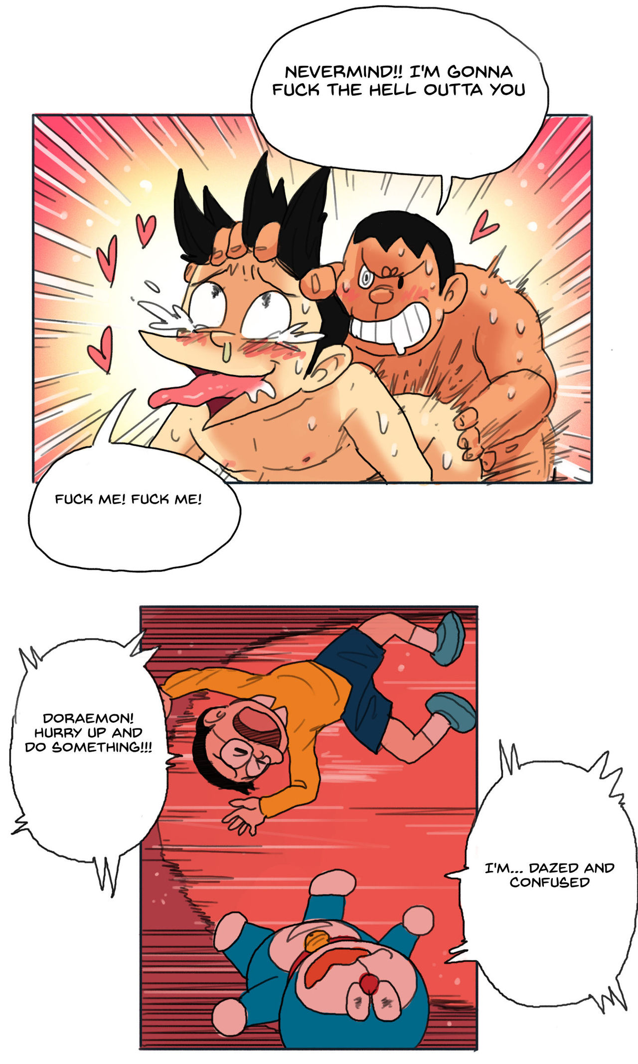 Anal Series — Doraemon Gets Fucked Hard In Animated Anal Creampie Orgy [mmmmm_hynh]