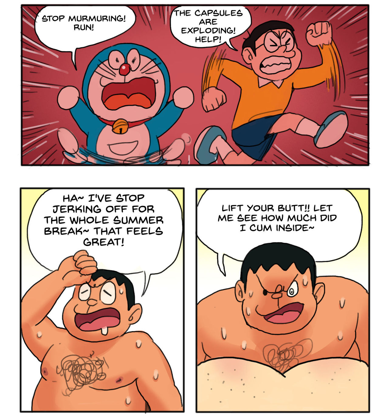 Anal Series — Doraemon Gets Fucked Hard In Animated Anal Creampie Orgy [mmmmm_hynh]