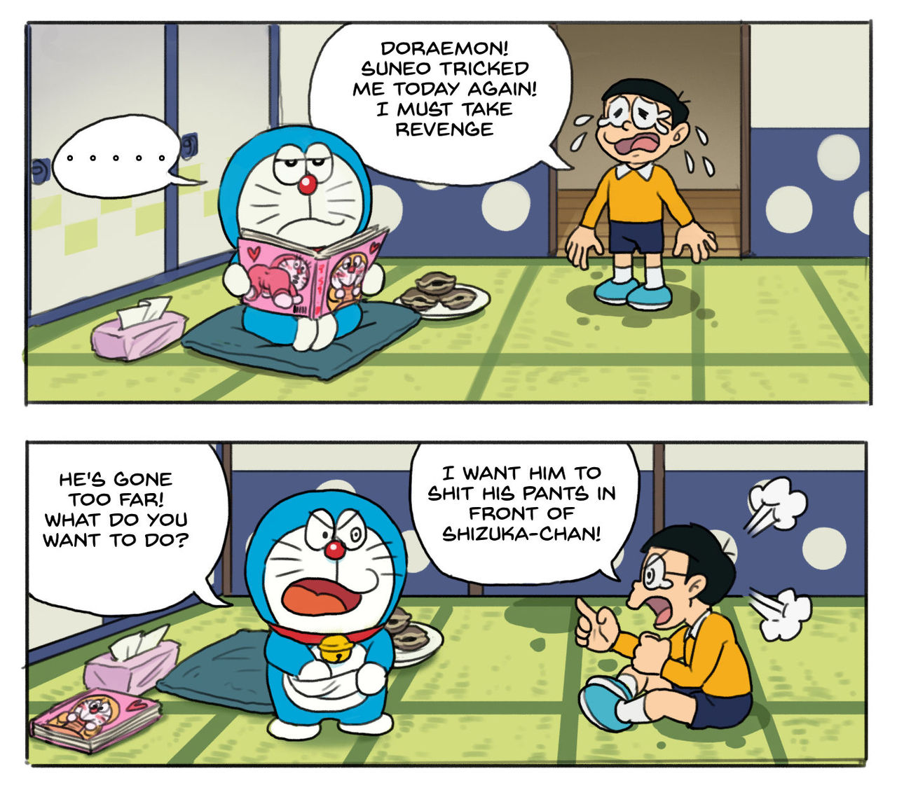 Anal Series — Doraemon Gets Fucked Hard In Animated Anal Creampie Orgy [mmmmm_hynh]