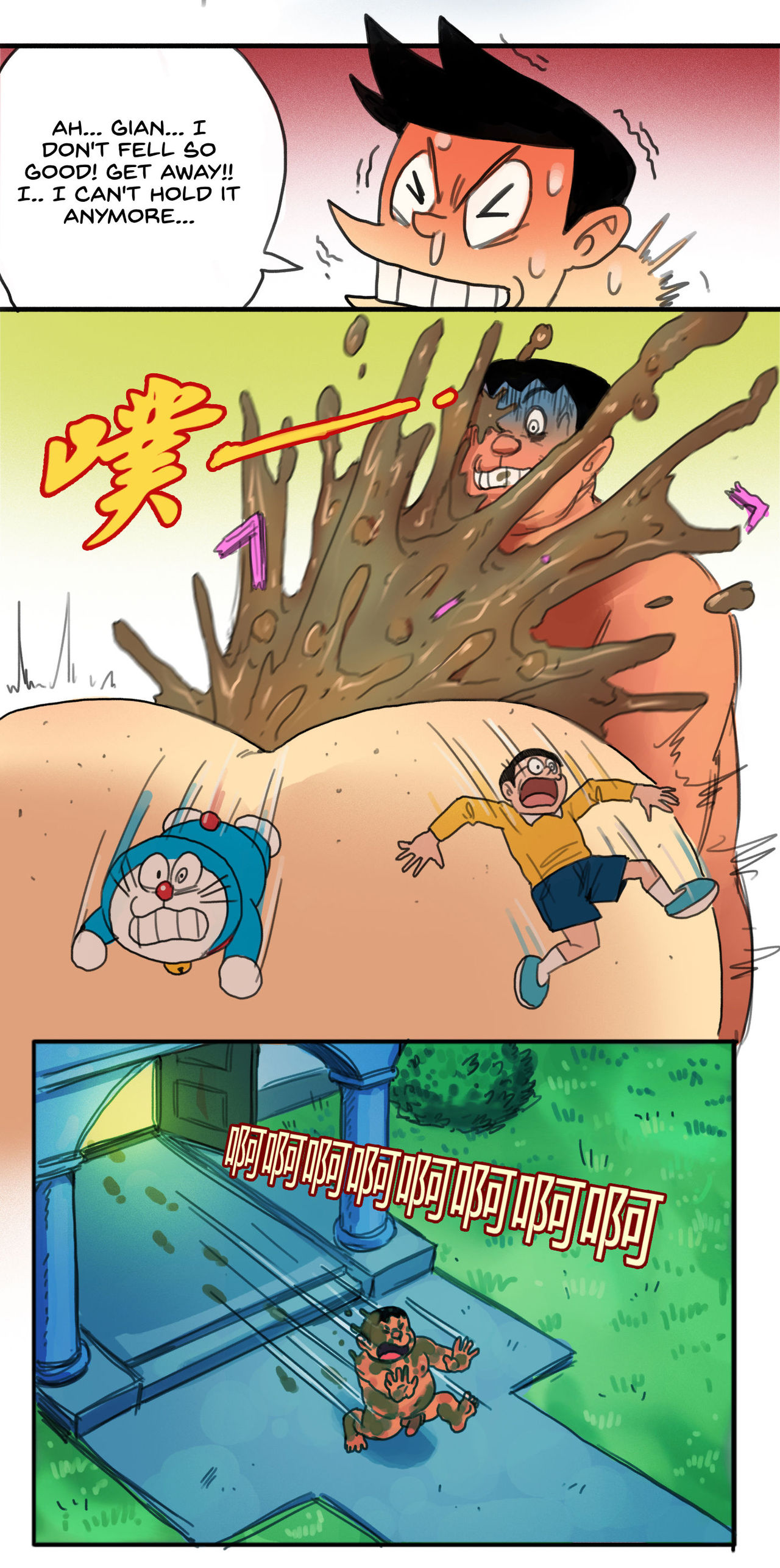 Anal Series — Doraemon Gets Fucked Hard In Animated Anal Creampie Orgy [mmmmm_hynh]