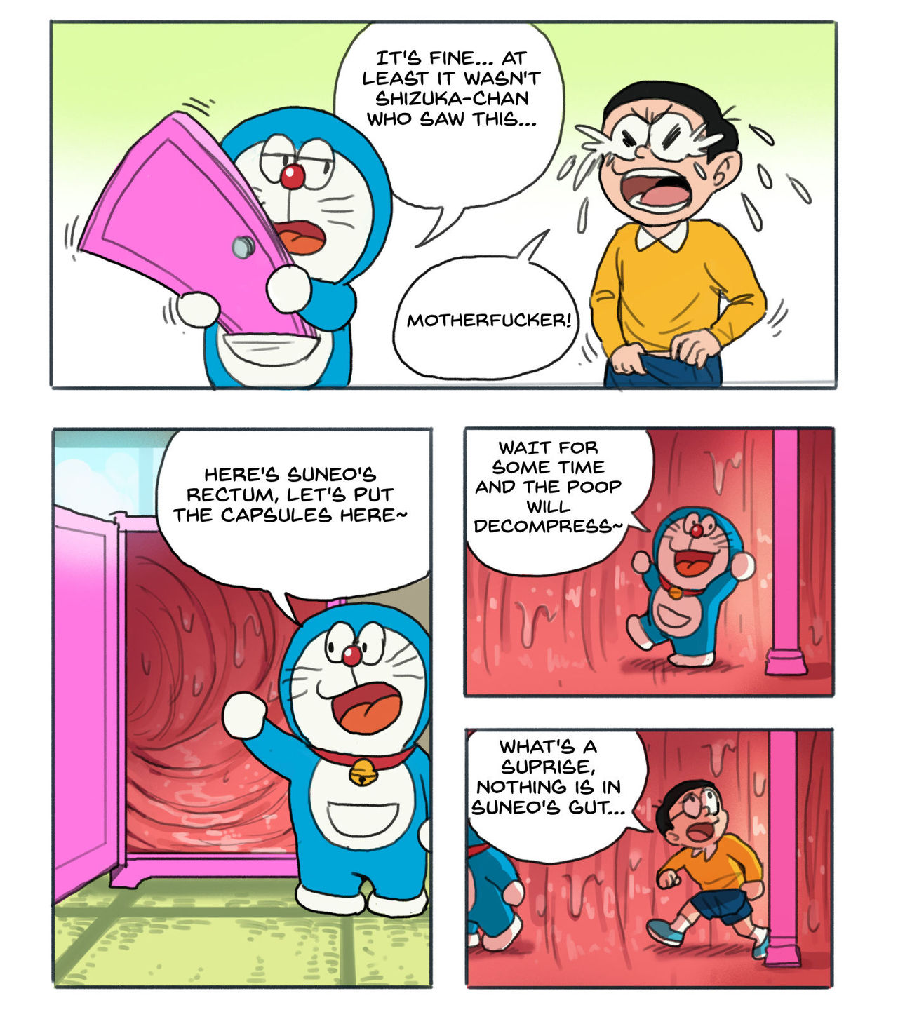 Anal Series — Doraemon Gets Fucked Hard In Animated Anal Creampie Orgy [mmmmm_hynh]