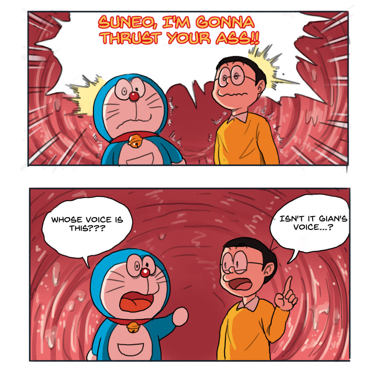 Anal Series — Doraemon Gets Fucked Hard In Animated Anal Creampie Orgy [mmmmm_hynh]