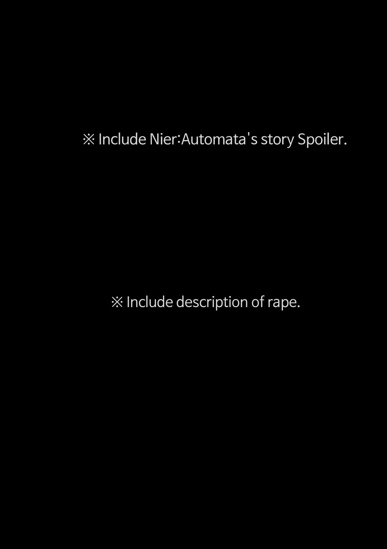 Android Series — Hardcore Fucking and Oil Maintenance for the Sexy 2B Robot [Mack] [English]