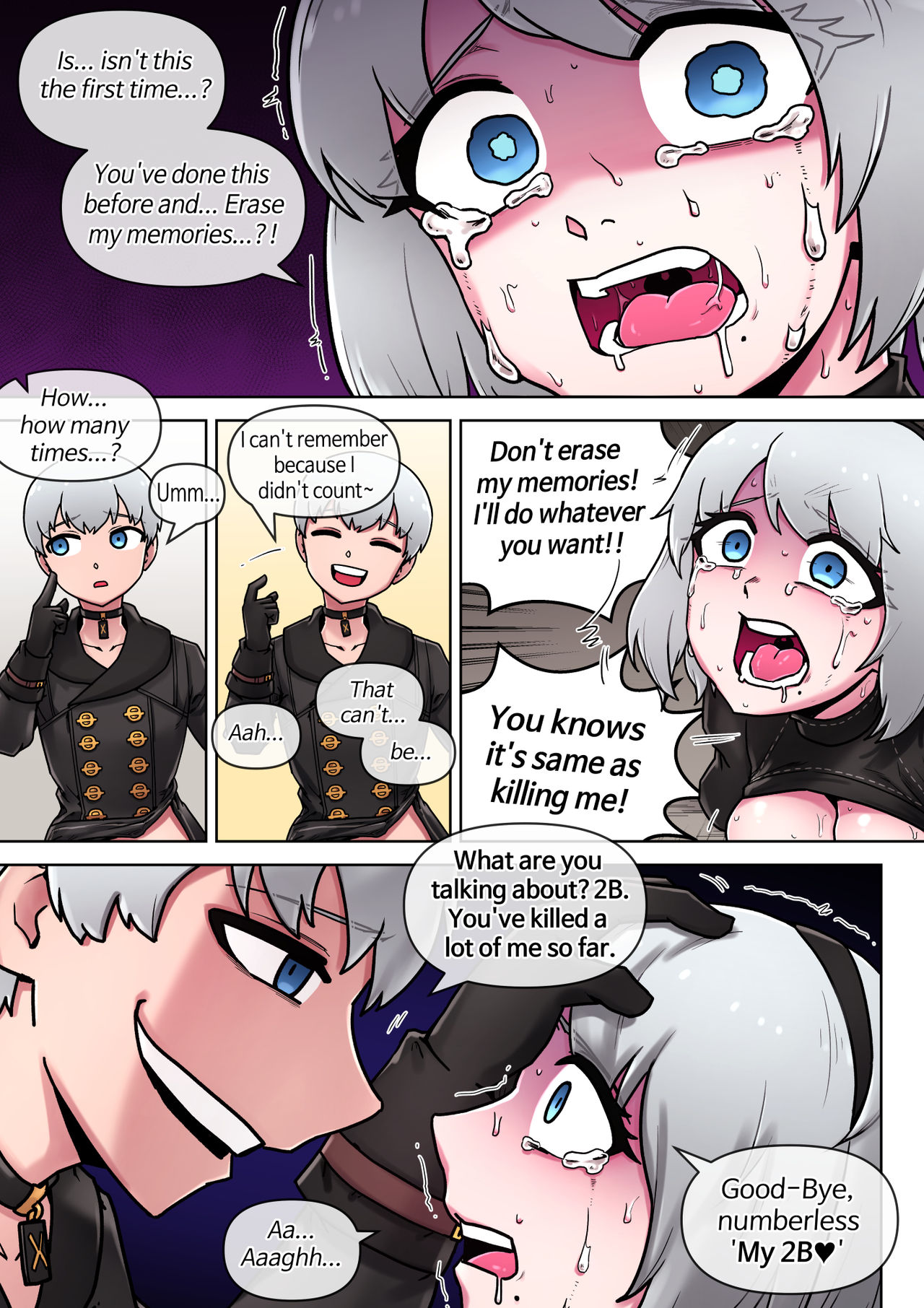Android Series — Hardcore Fucking and Oil Maintenance for the Sexy 2B Robot [Mack] [English]