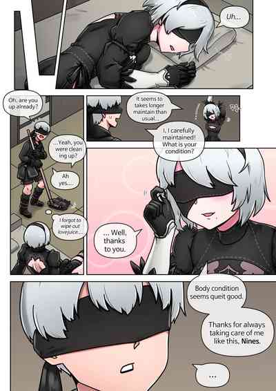 Android Series — Hardcore Fucking and Oil Maintenance for the Sexy 2B Robot [Mack] [English]