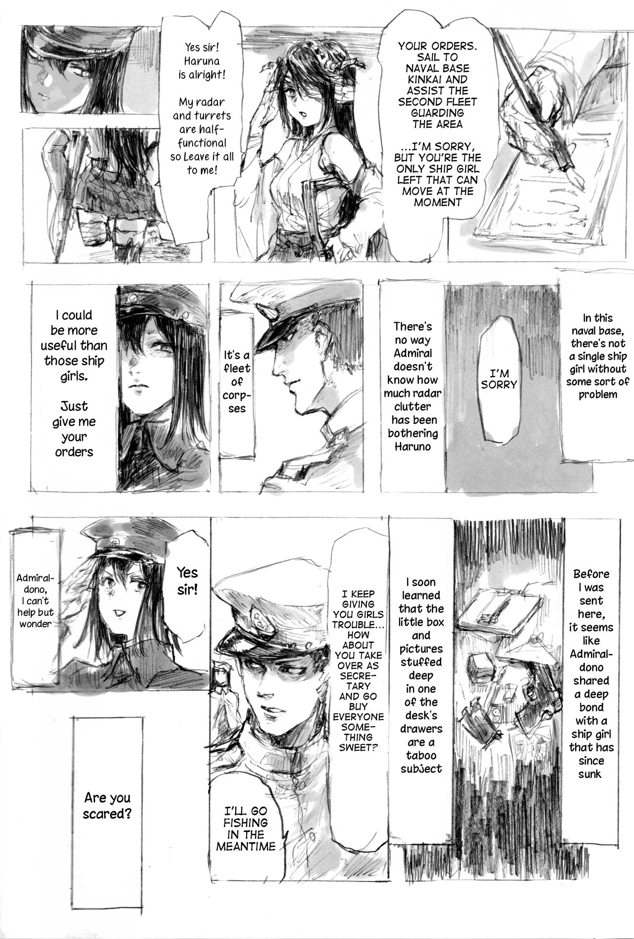 Anime Girls Series —  Akitsumaru and Kazagashira get their pussies filled with thick creampies