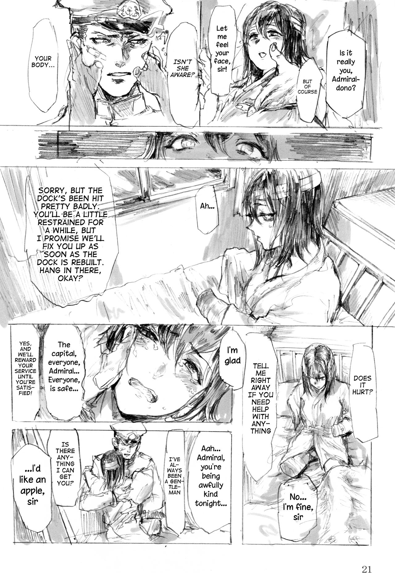 Anime Girls Series —  Akitsumaru and Kazagashira get their pussies filled with thick creampies