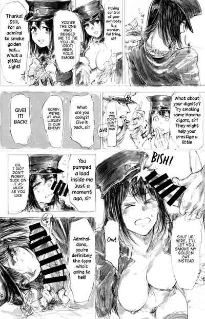 Anime Girls Series —  Akitsumaru and Kazagashira get their pussies filled with thick creampies
