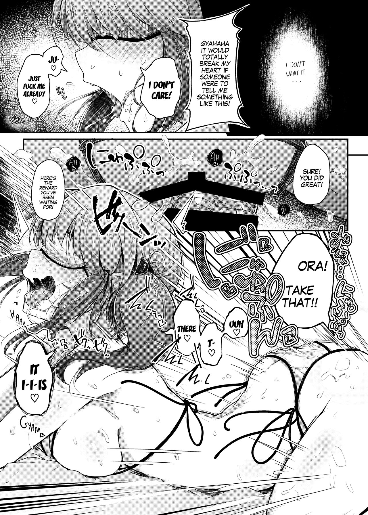 Anime Girls Series — Hardcore Threesome Fucking with Double Penetration and Creampie [Jikahatsudensho (flanvia) Nito Rare III Touhou Project]