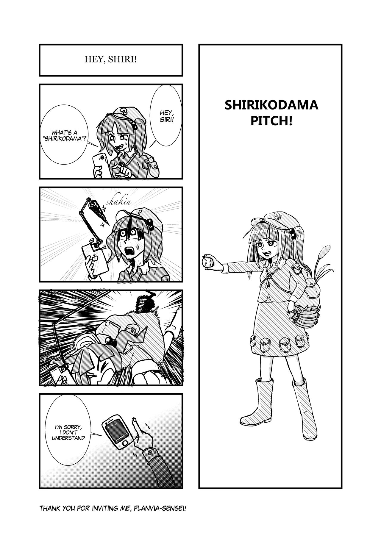 Anime Girls Series — Hardcore Threesome Fucking with Double Penetration and Creampie [Jikahatsudensho (flanvia) Nito Rare III Touhou Project]