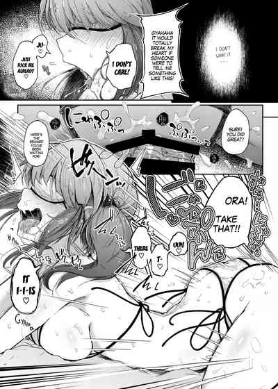 Anime Girls Series — Hardcore Threesome Fucking with Double Penetration and Creampie [Jikahatsudensho (flanvia) Nito Rare III Touhou Project]