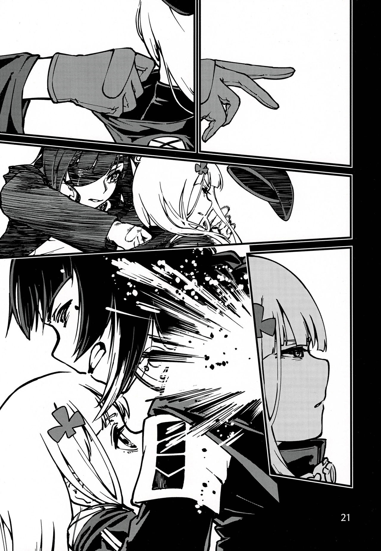 Anime Girls Series — Please Hold Me Tight: Rough Anal Fucking and Creampie