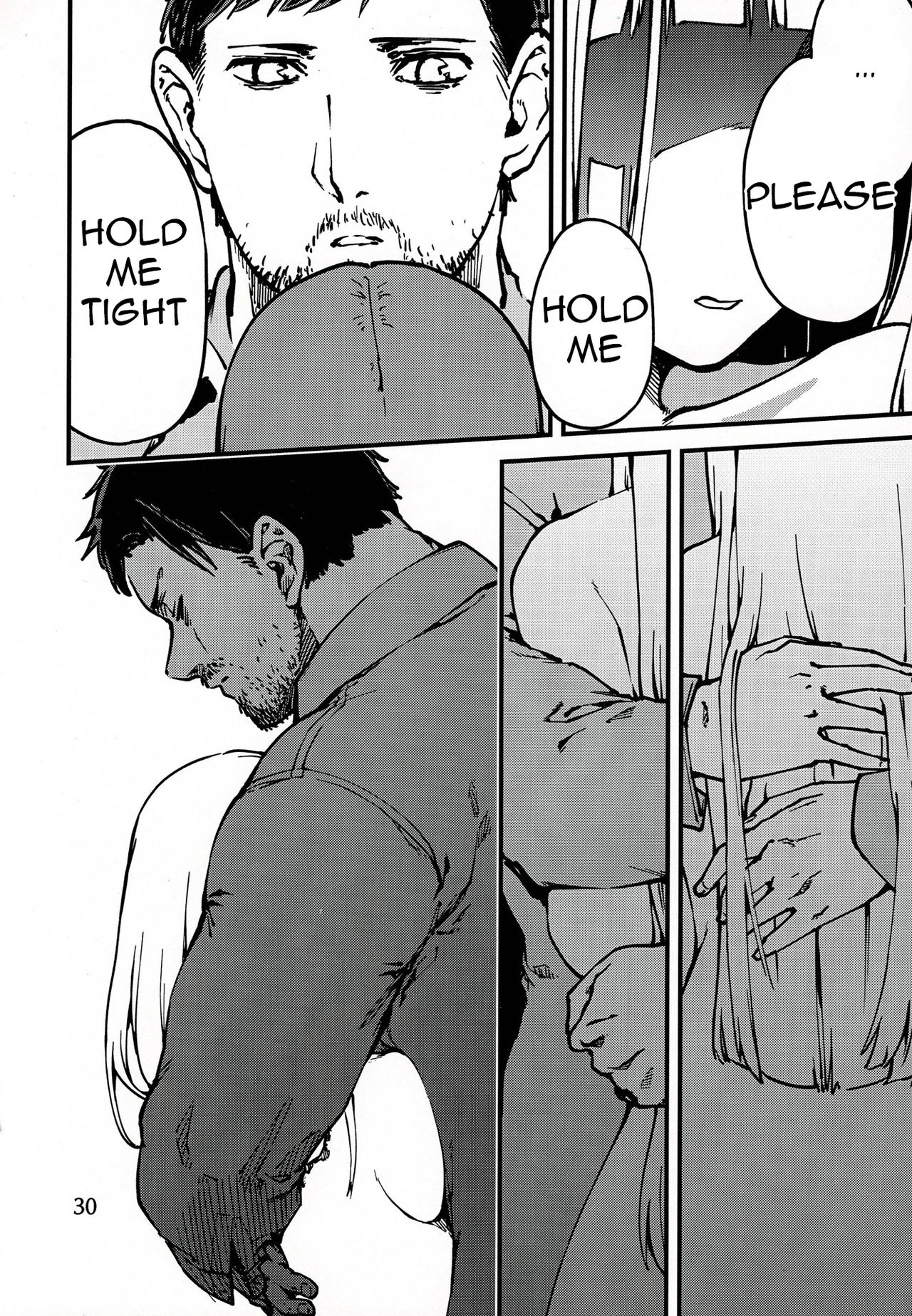 Anime Girls Series — Please Hold Me Tight: Rough Anal Fucking and Creampie