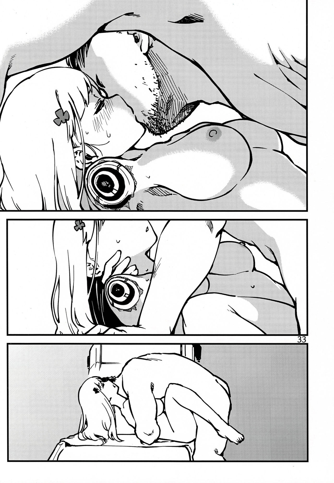 Anime Girls Series — Please Hold Me Tight: Rough Anal Fucking and Creampie