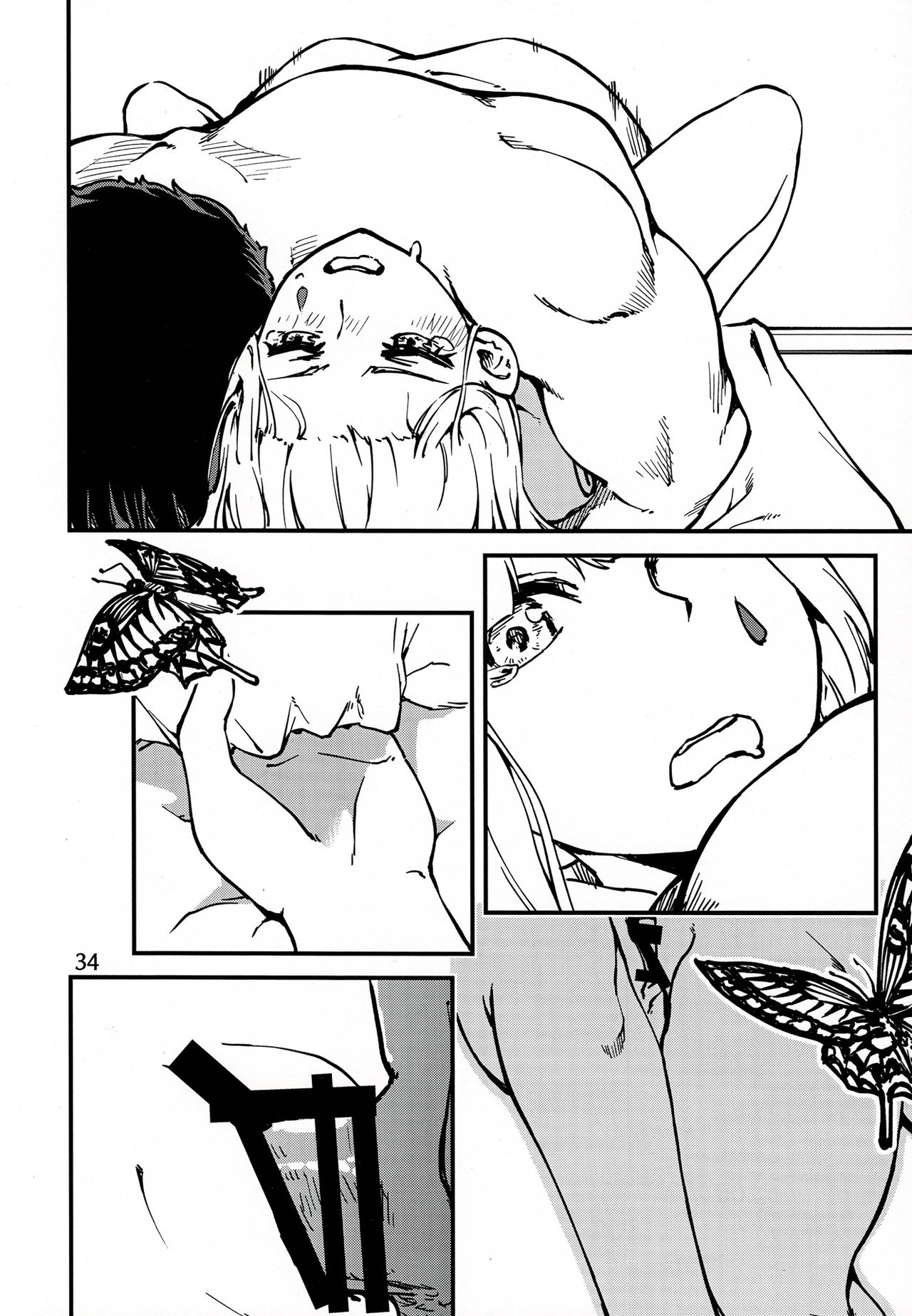 Anime Girls Series — Please Hold Me Tight: Rough Anal Fucking and Creampie