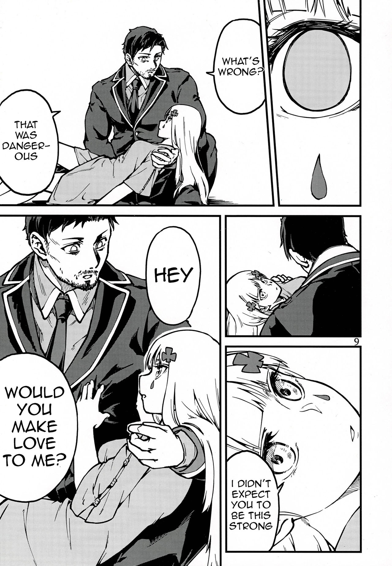 Anime Girls Series — Please Hold Me Tight: Rough Anal Fucking and Creampie