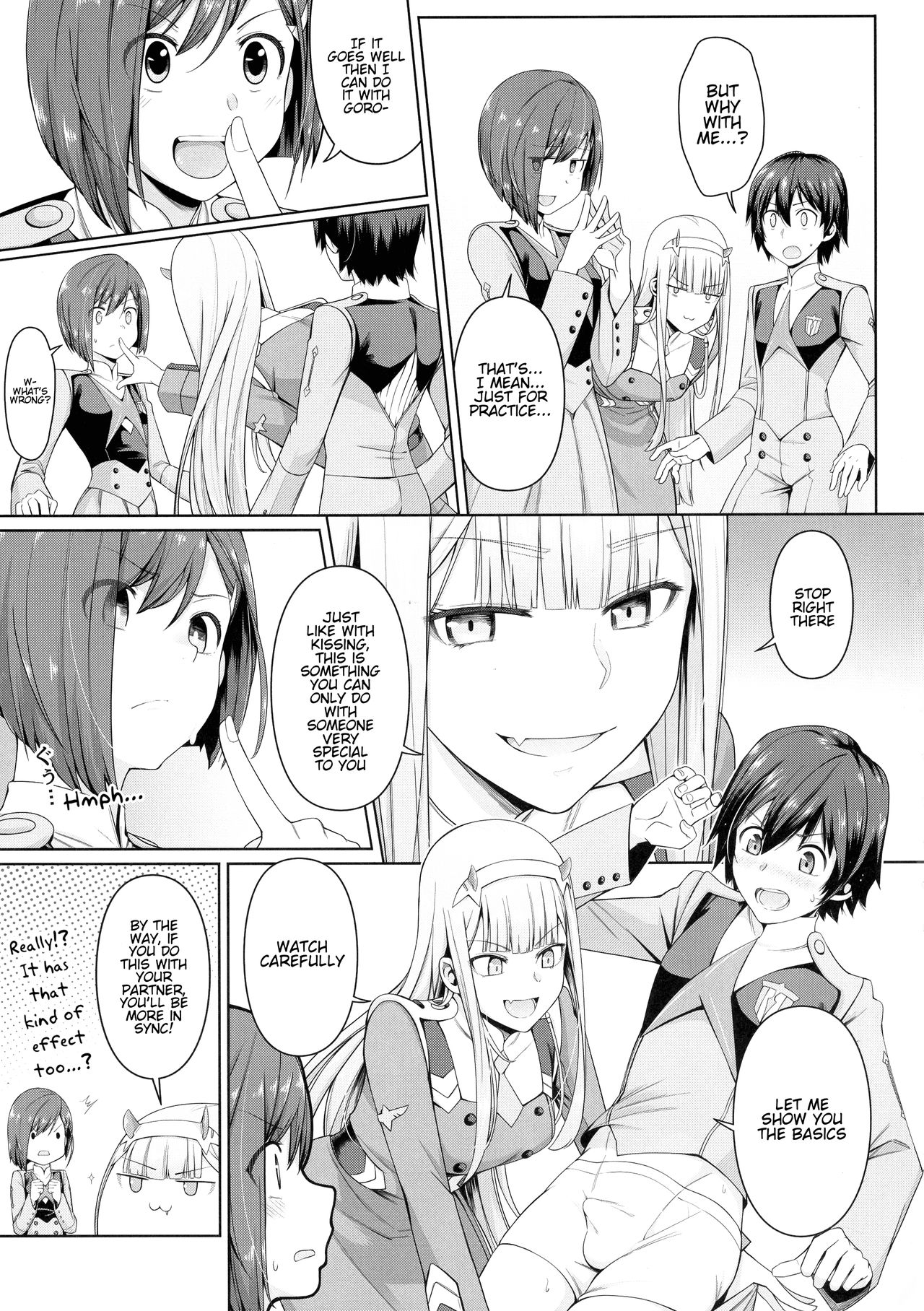 Anime Series — DARLING in the FRANXX Hentai Doujinshi Full English Translation Hardcore Fucking [GOOD COMIC CITY 25 Bad Mushrooms 4why&Chicke III mimo]