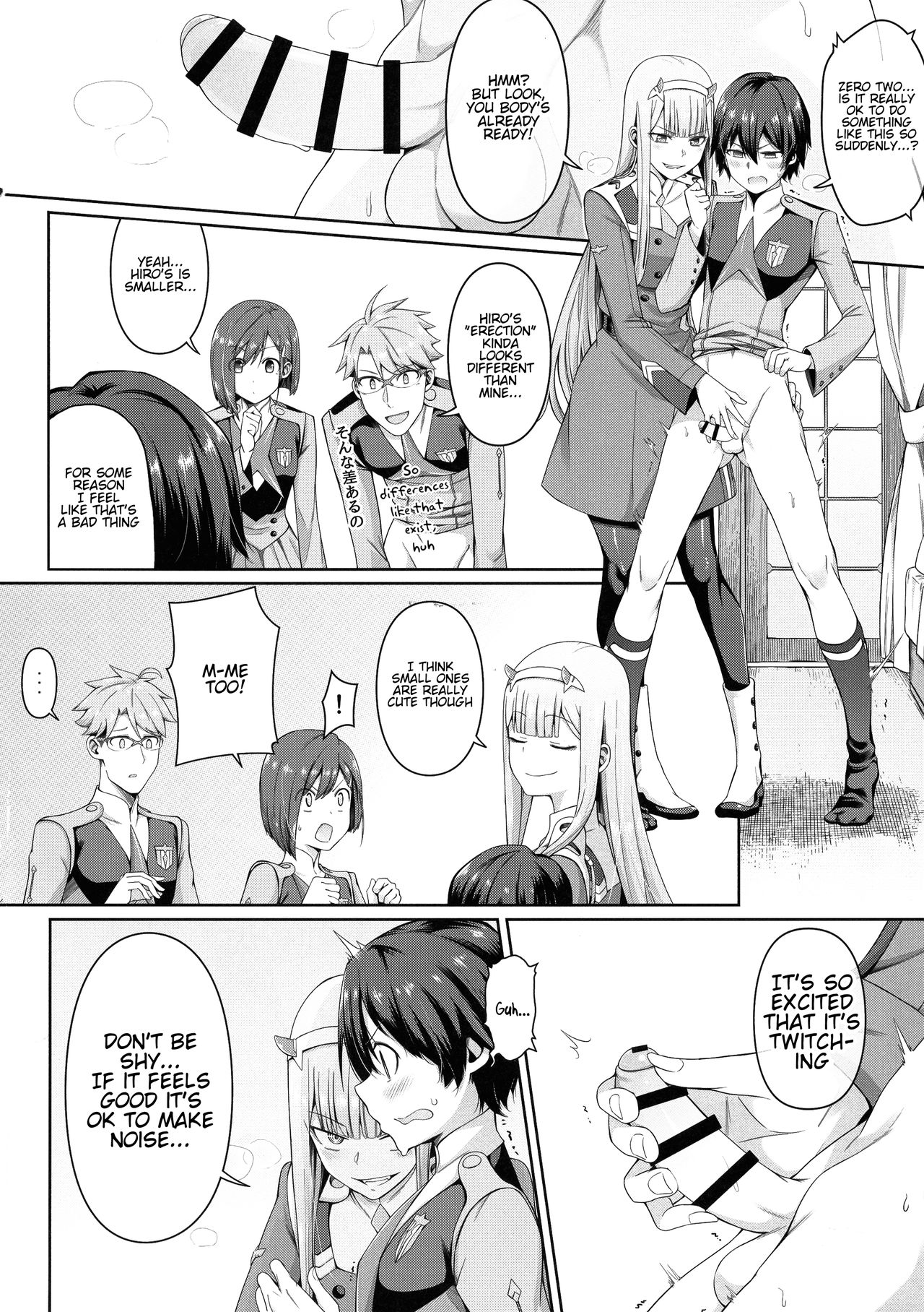 Anime Series — DARLING in the FRANXX Hentai Doujinshi Full English Translation Hardcore Fucking [GOOD COMIC CITY 25 Bad Mushrooms 4why&Chicke III mimo]