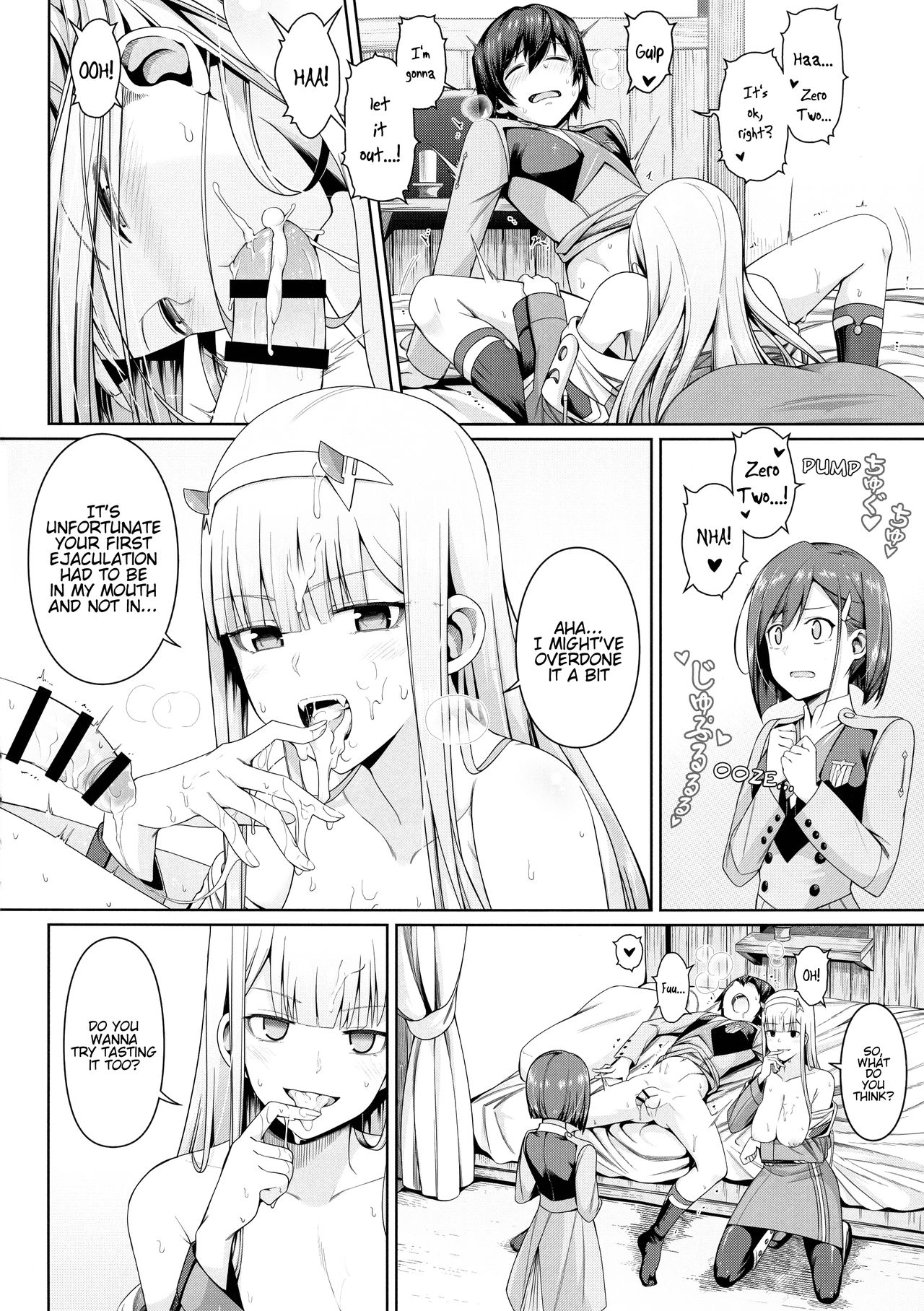 Anime Series — DARLING in the FRANXX Hentai Doujinshi Full English Translation Hardcore Fucking [GOOD COMIC CITY 25 Bad Mushrooms 4why&Chicke III mimo]