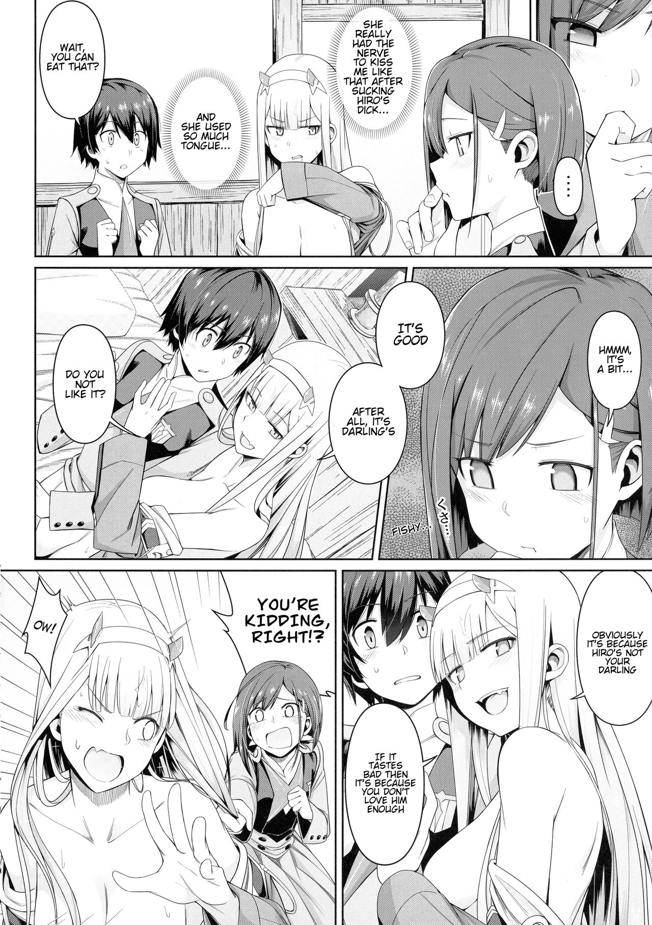 Anime Series — DARLING in the FRANXX Hentai Doujinshi Full English Translation Hardcore Fucking [GOOD COMIC CITY 25 Bad Mushrooms 4why&Chicke III mimo]