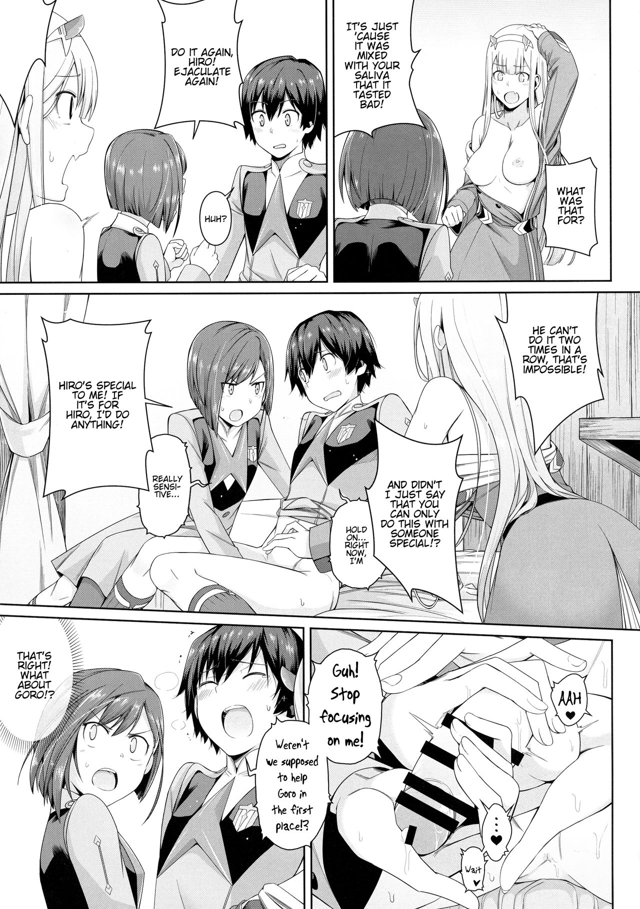 Anime Series — DARLING in the FRANXX Hentai Doujinshi Full English Translation Hardcore Fucking [GOOD COMIC CITY 25 Bad Mushrooms 4why&Chicke III mimo]