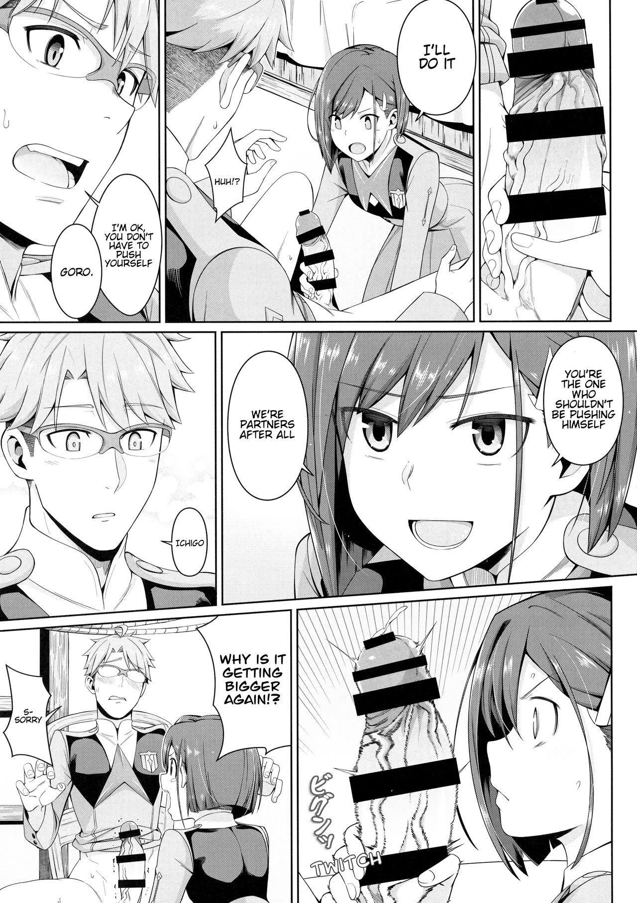 Anime Series — DARLING in the FRANXX Hentai Doujinshi Full English Translation Hardcore Fucking [GOOD COMIC CITY 25 Bad Mushrooms 4why&Chicke III mimo]