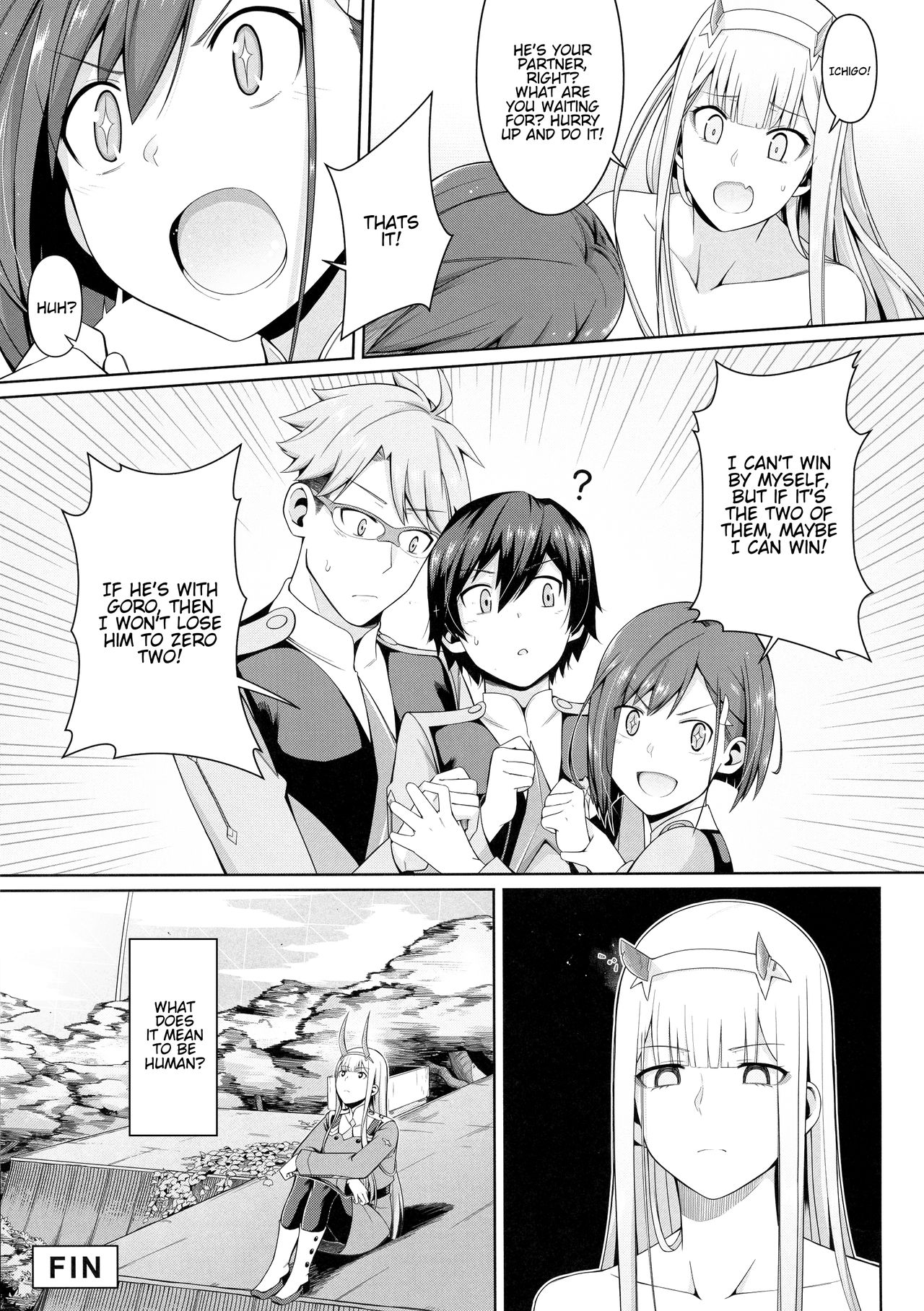 Anime Series — DARLING in the FRANXX Hentai Doujinshi Full English Translation Hardcore Fucking [GOOD COMIC CITY 25 Bad Mushrooms 4why&Chicke III mimo]