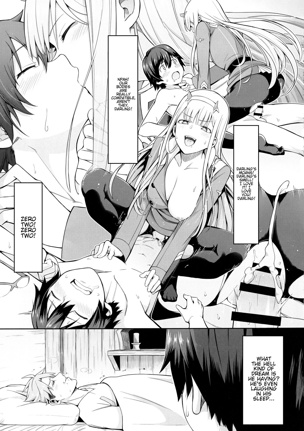 Anime Series — DARLING in the FRANXX Hentai Doujinshi Full English Translation Hardcore Fucking [GOOD COMIC CITY 25 Bad Mushrooms 4why&Chicke III mimo]