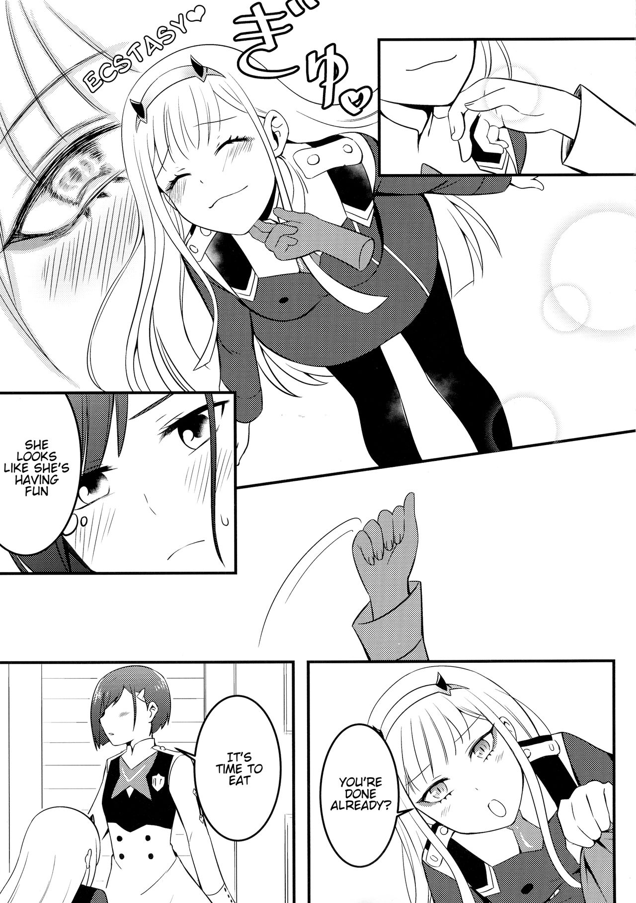 Anime Series — DARLING in the FRANXX Hentai Doujinshi Full English Translation Hardcore Fucking [GOOD COMIC CITY 25 Bad Mushrooms 4why&Chicke III mimo]