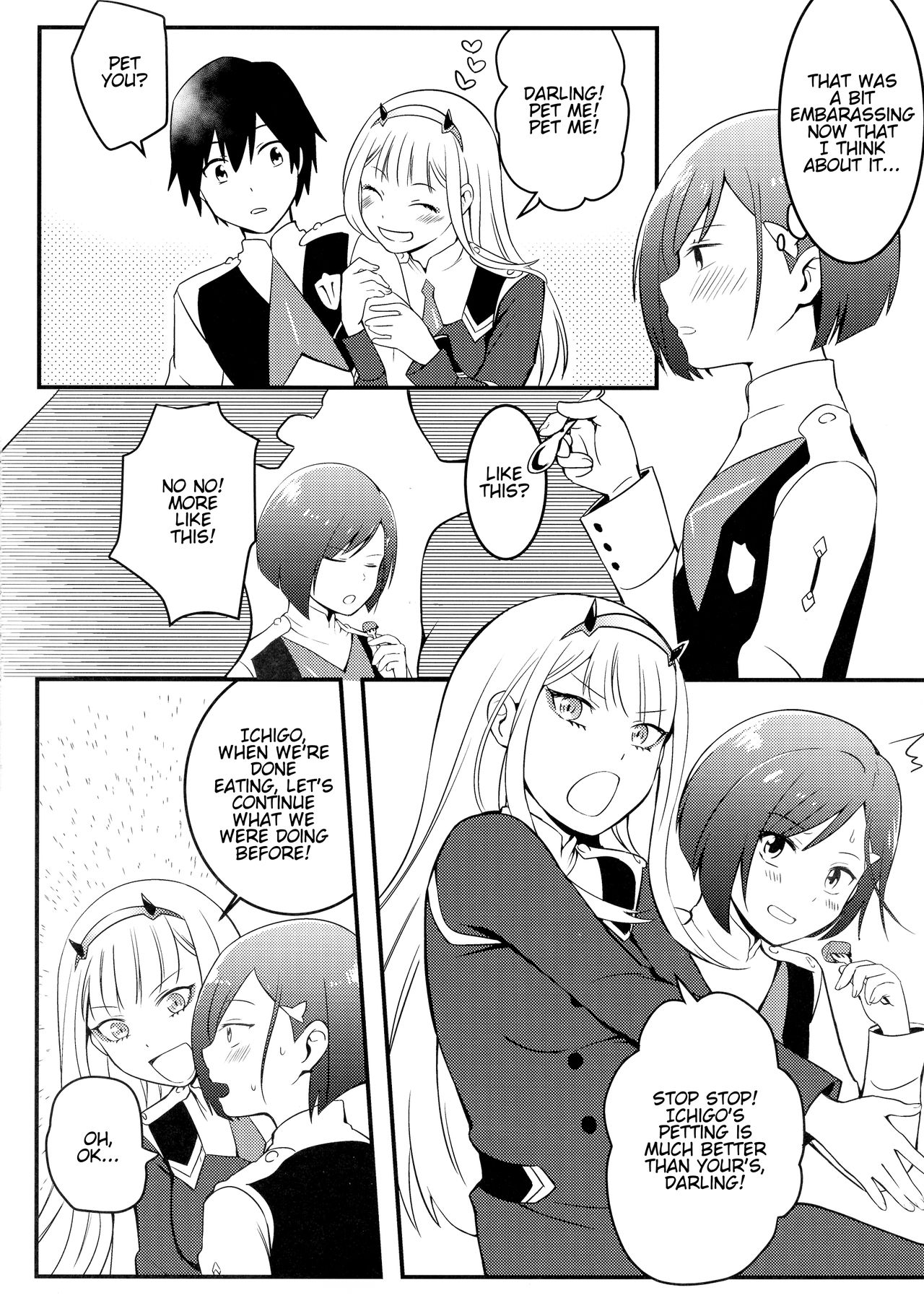 Anime Series — DARLING in the FRANXX Hentai Doujinshi Full English Translation Hardcore Fucking [GOOD COMIC CITY 25 Bad Mushrooms 4why&Chicke III mimo]