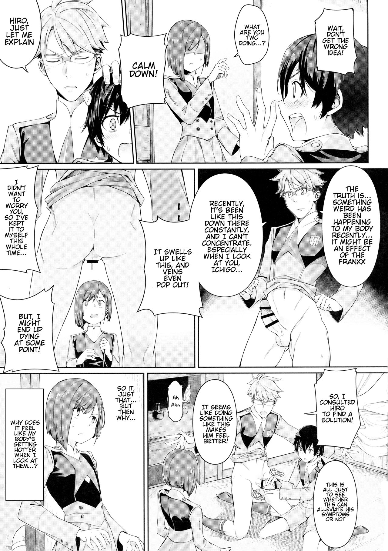 Anime Series — DARLING in the FRANXX Hentai Doujinshi Full English Translation Hardcore Fucking [GOOD COMIC CITY 25 Bad Mushrooms 4why&Chicke III mimo]