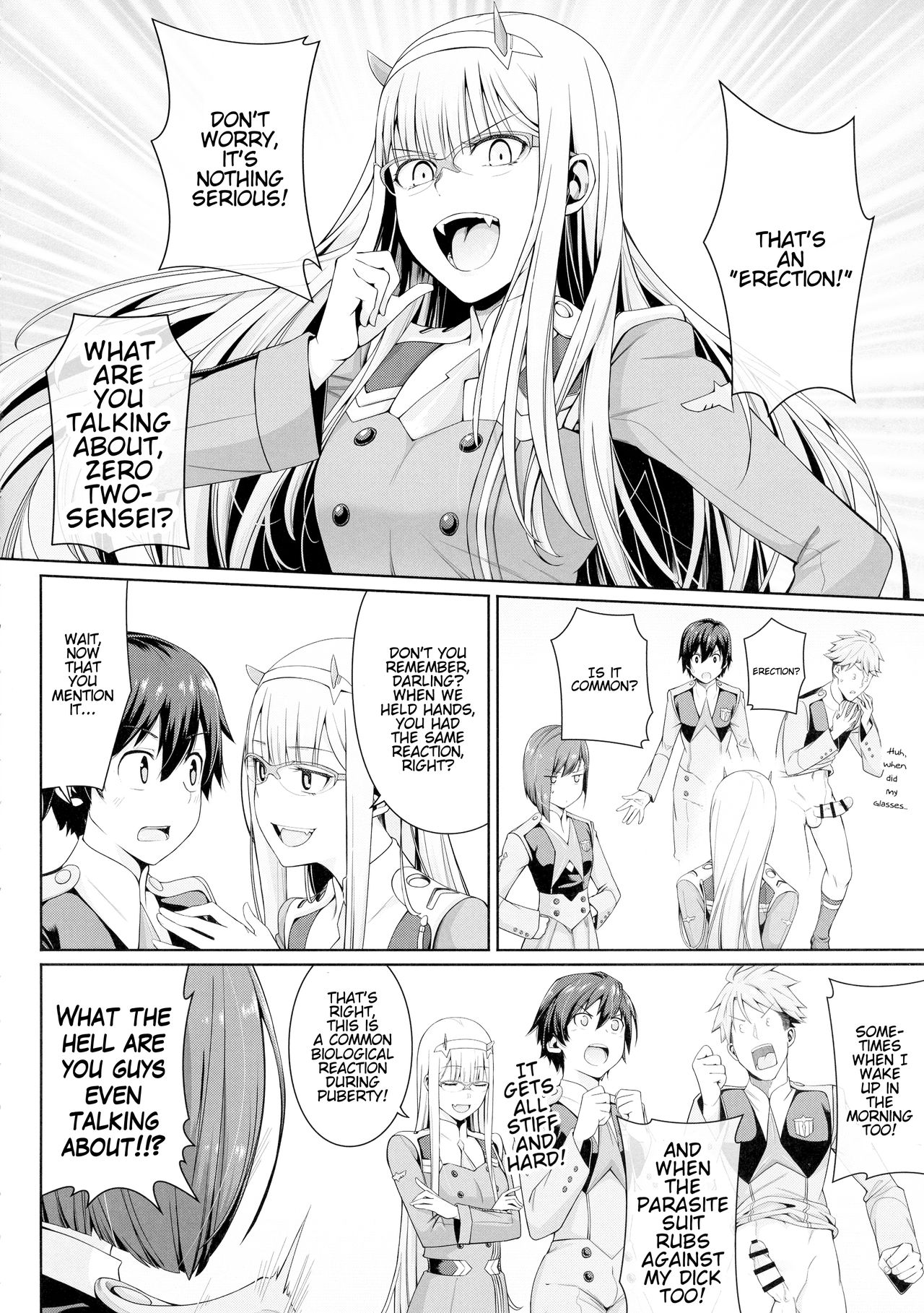 Anime Series — DARLING in the FRANXX Hentai Doujinshi Full English Translation Hardcore Fucking [GOOD COMIC CITY 25 Bad Mushrooms 4why&Chicke III mimo]