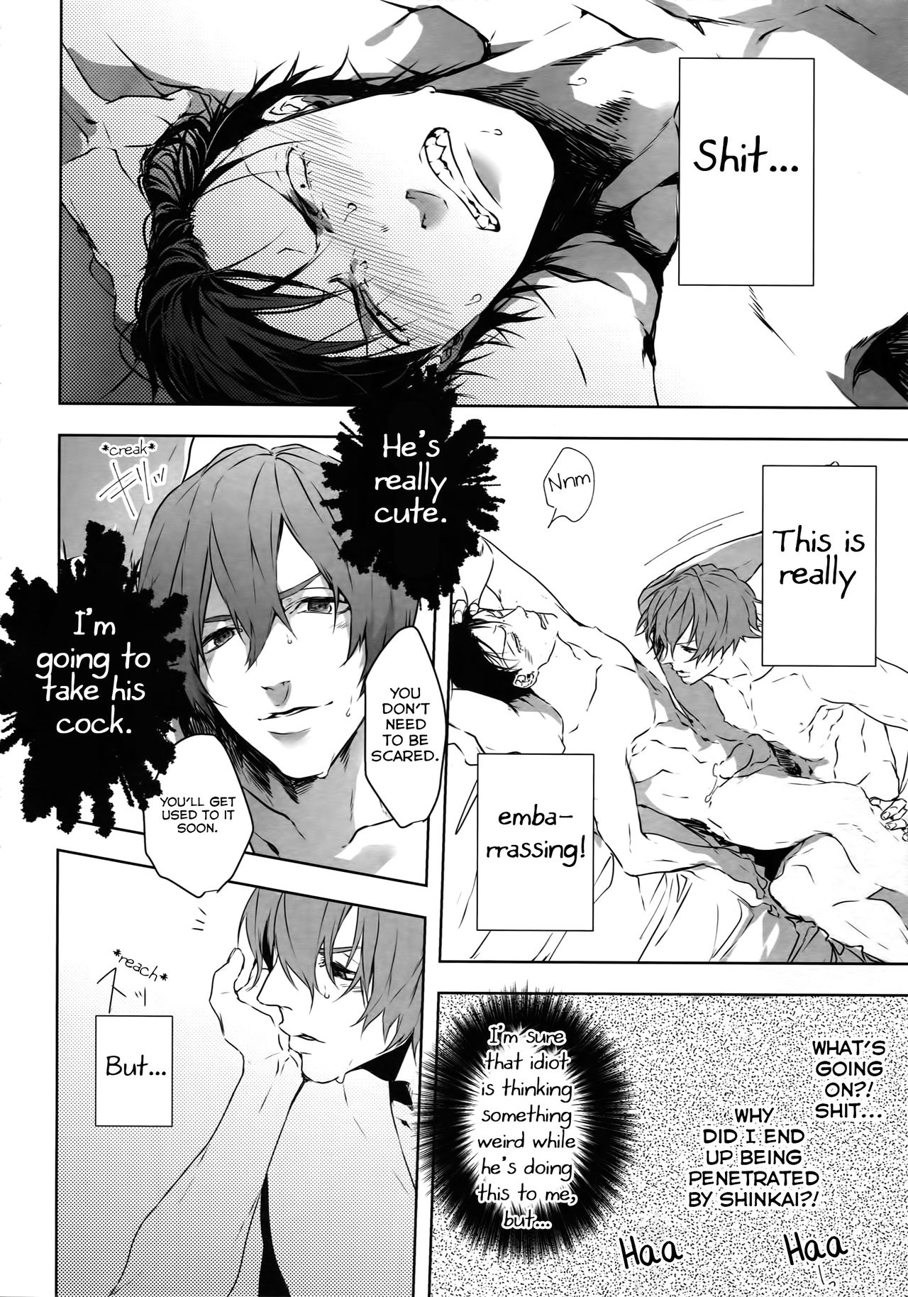 Anime Series — Seme Seme: Dominating Bicycle Boys Hardcore Yaoi Action