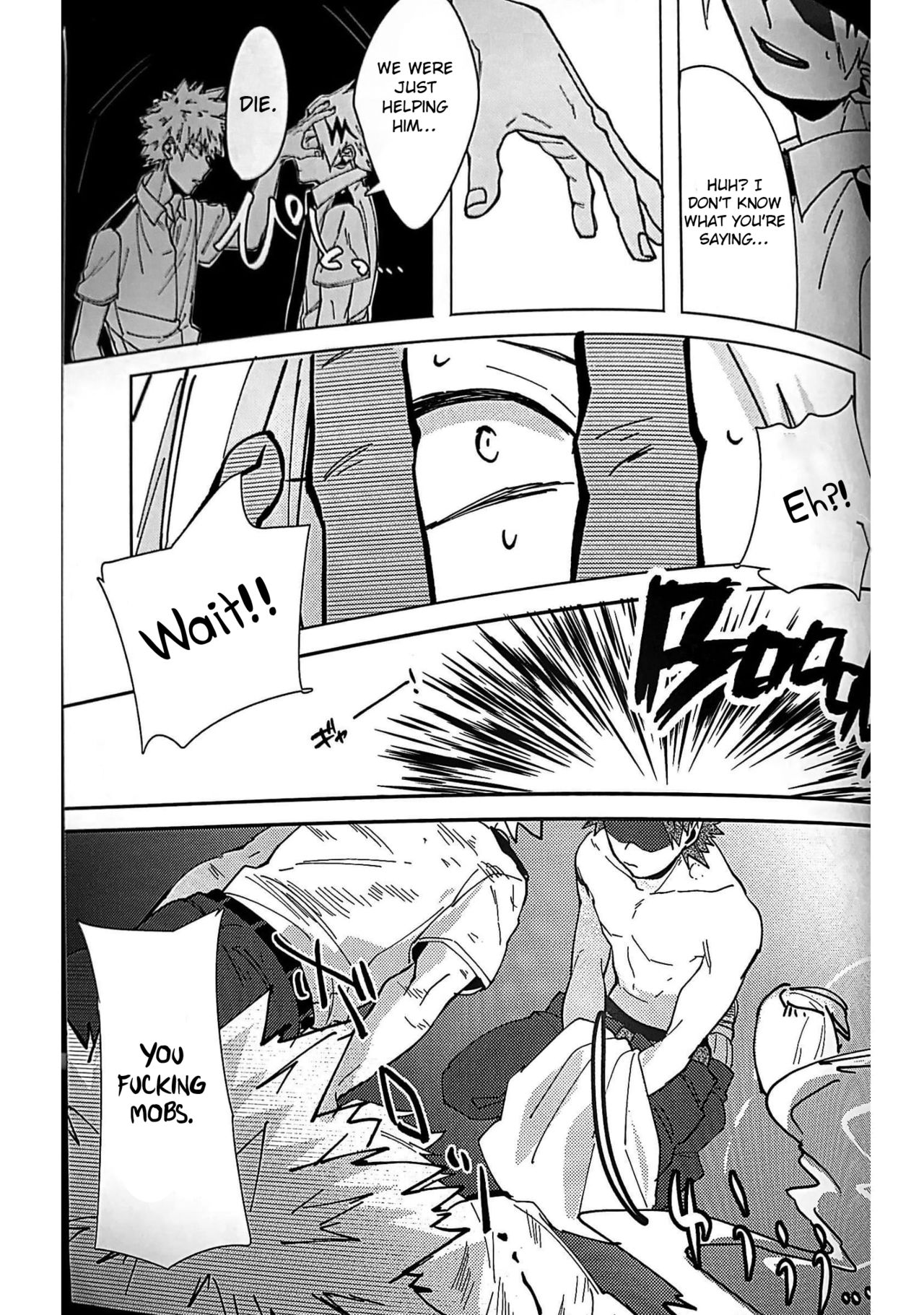 Aphrodisiac Series — My Hero Academia Forced Orgasms English Fuck Fest [Douyara Deban no Youda! 7] [HRNZM (Yusatona)] [Otokonoko Scans]