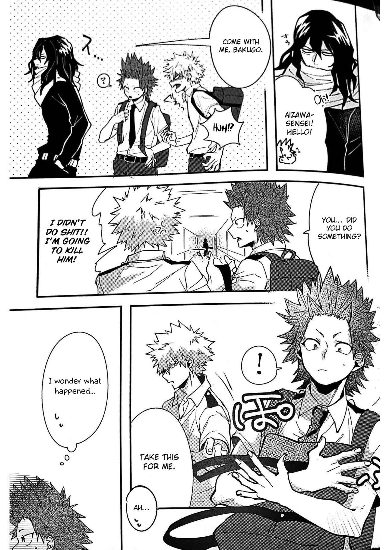 Aphrodisiac Series — My Hero Academia Forced Orgasms English Fuck Fest [Douyara Deban no Youda! 7] [HRNZM (Yusatona)] [Otokonoko Scans]