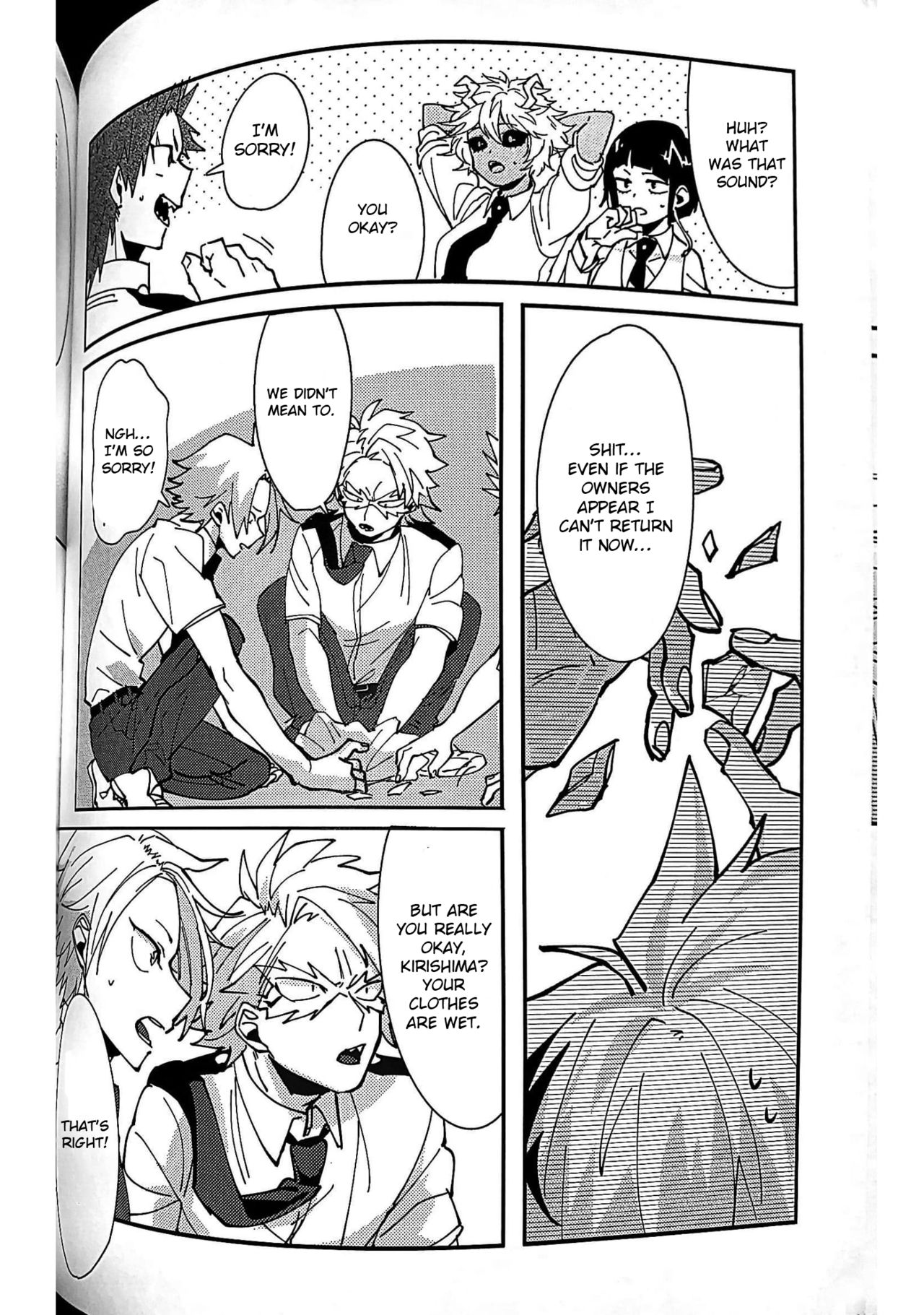 Aphrodisiac Series — My Hero Academia Forced Orgasms English Fuck Fest [Douyara Deban no Youda! 7] [HRNZM (Yusatona)] [Otokonoko Scans]
