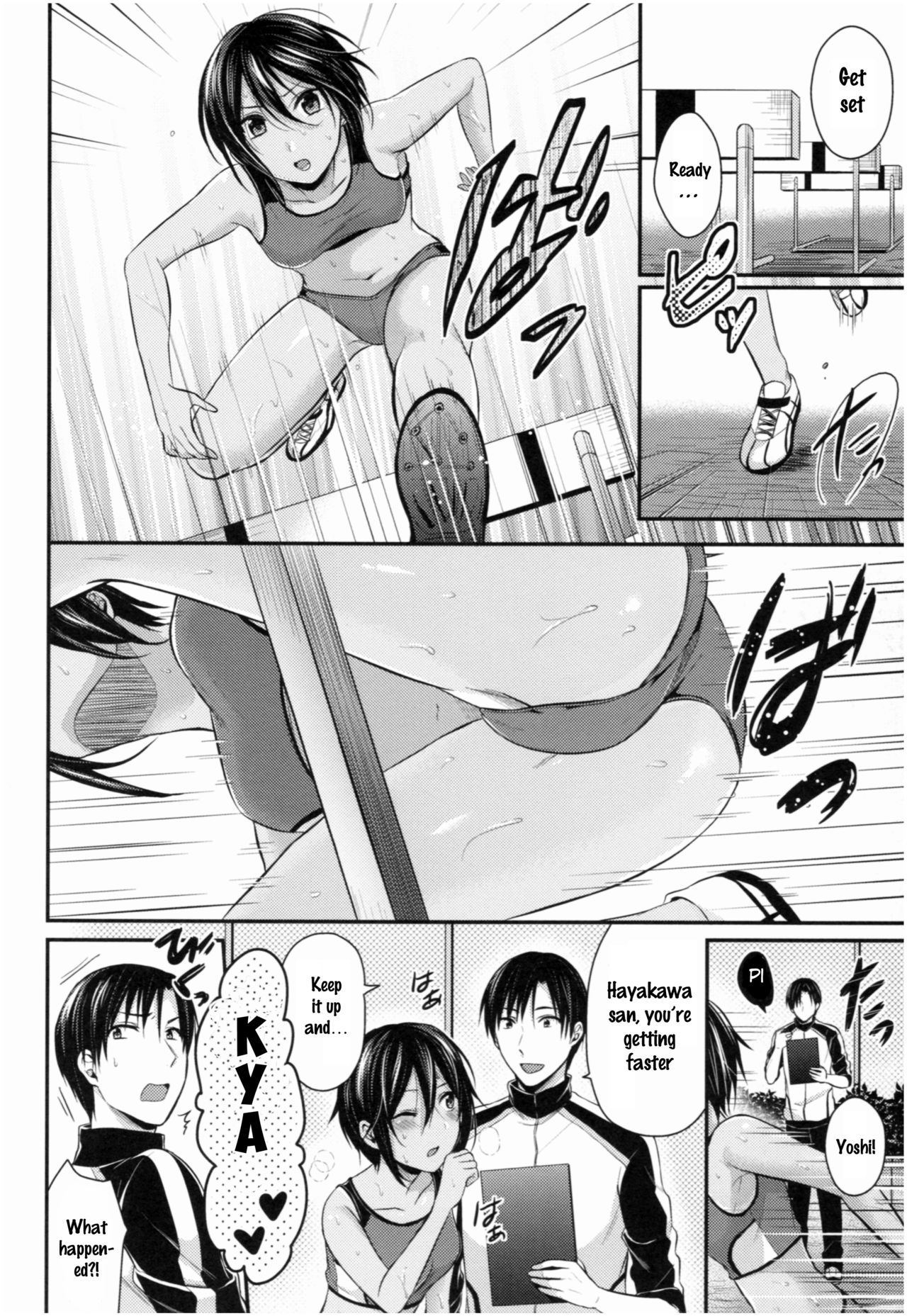 Athletic Girls Series — Joshi Rikujoubu Harem Training Ch. 2-5 [Pei]