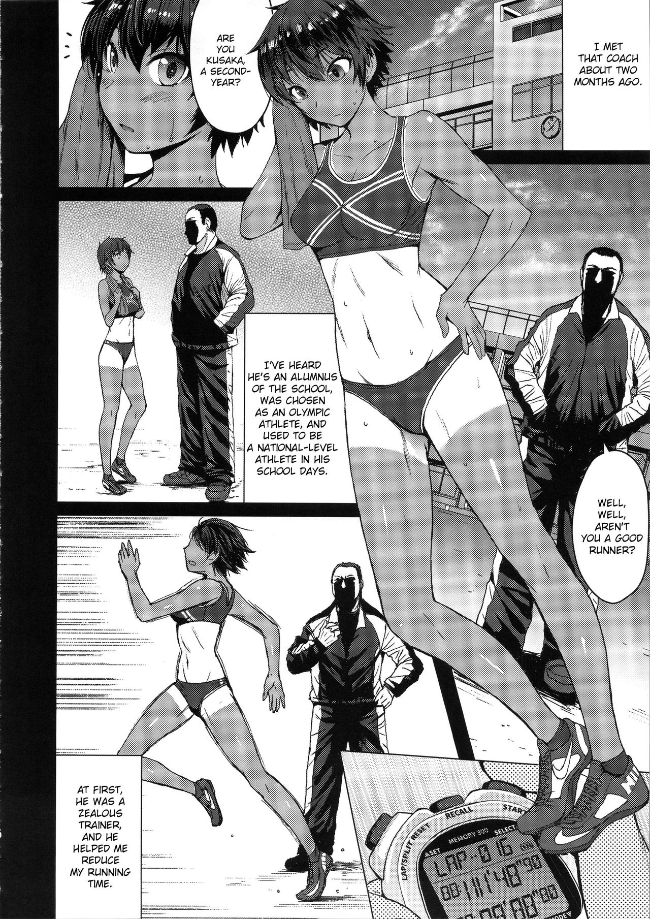 Athletic Series — Female Track and Field Team Fucking Personal Training Session [COMIC1☆12 Bakunyu Fullnerson Kokuryuugan]