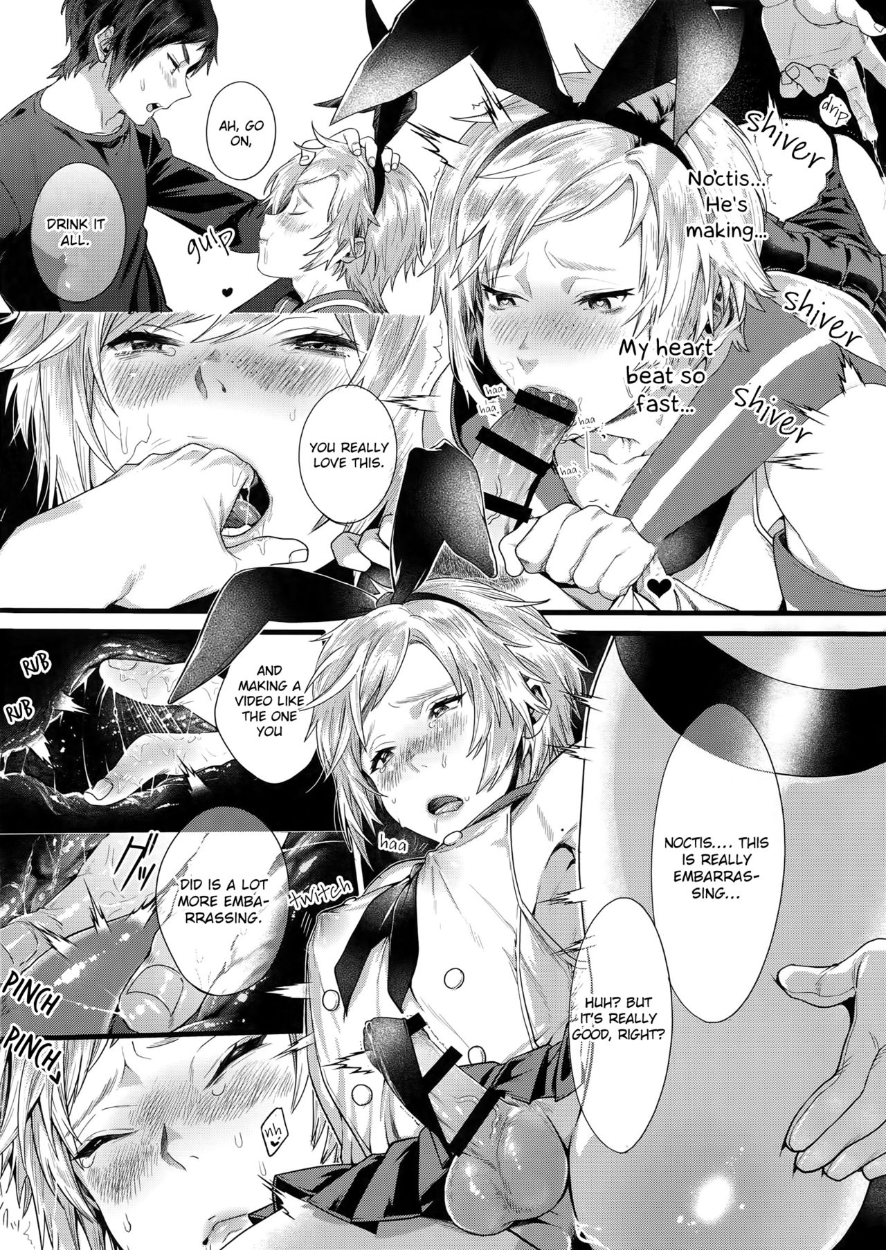 Athletic Series — Prompto Argentum’s Body Maintenance Workout Gets Him Fucked Hard