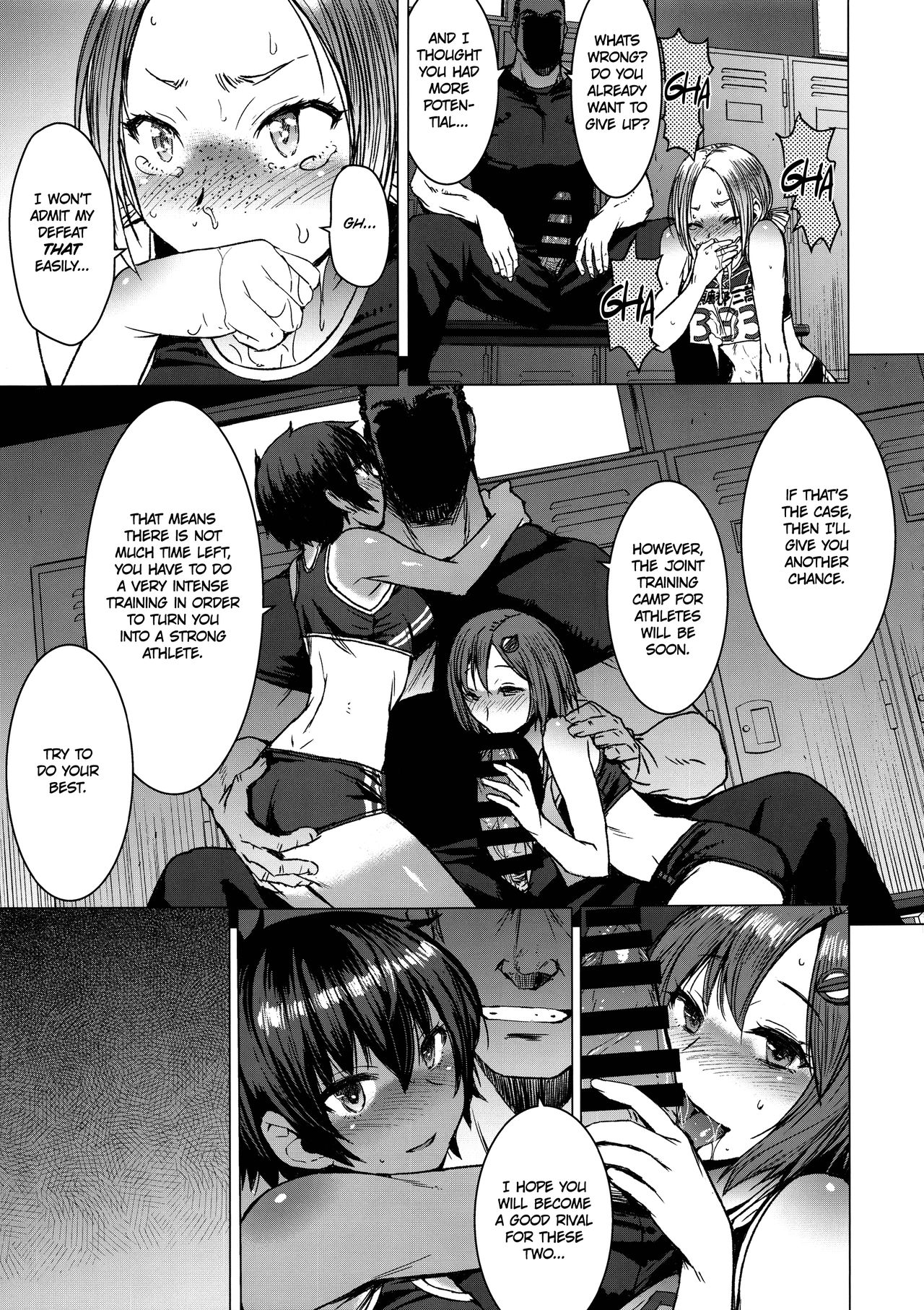 Athletic Women Series —  Female Track and Field Team Fucking  Personal Event Third Place [C94] [Bakunyu Fullnerson (Kokuryuugan)] [English] [Omega]
