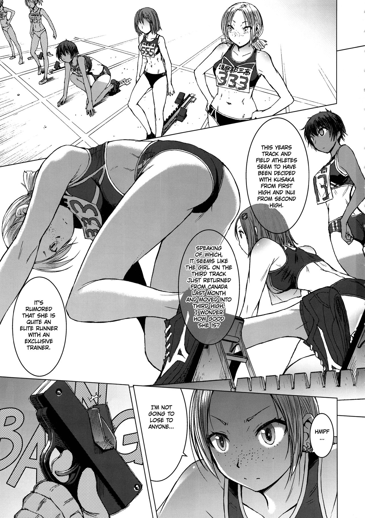 Athletic Women Series —  Female Track and Field Team Fucking  Personal Event Third Place [C94] [Bakunyu Fullnerson (Kokuryuugan)] [English] [Omega]