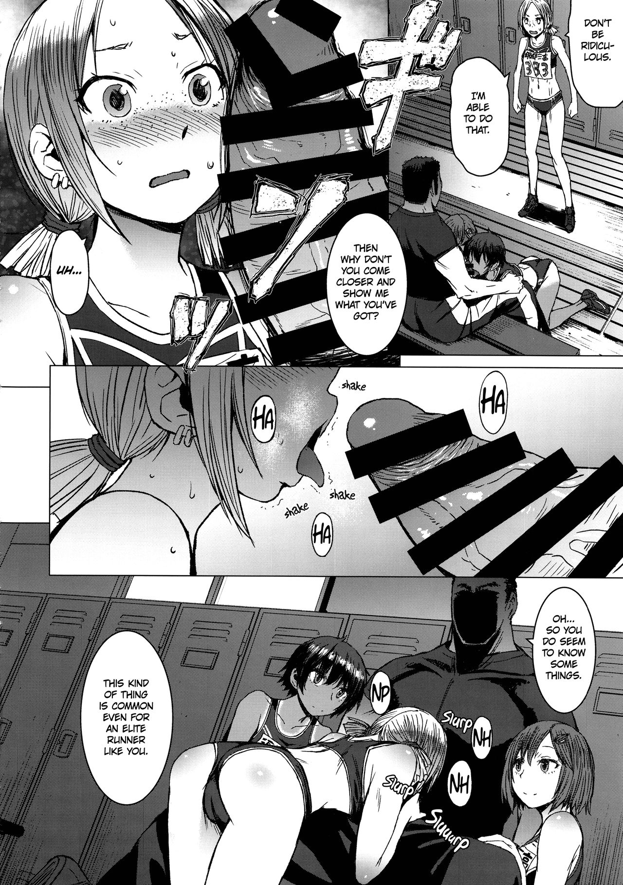 Athletic Women Series —  Female Track and Field Team Fucking  Personal Event Third Place [C94] [Bakunyu Fullnerson (Kokuryuugan)] [English] [Omega]