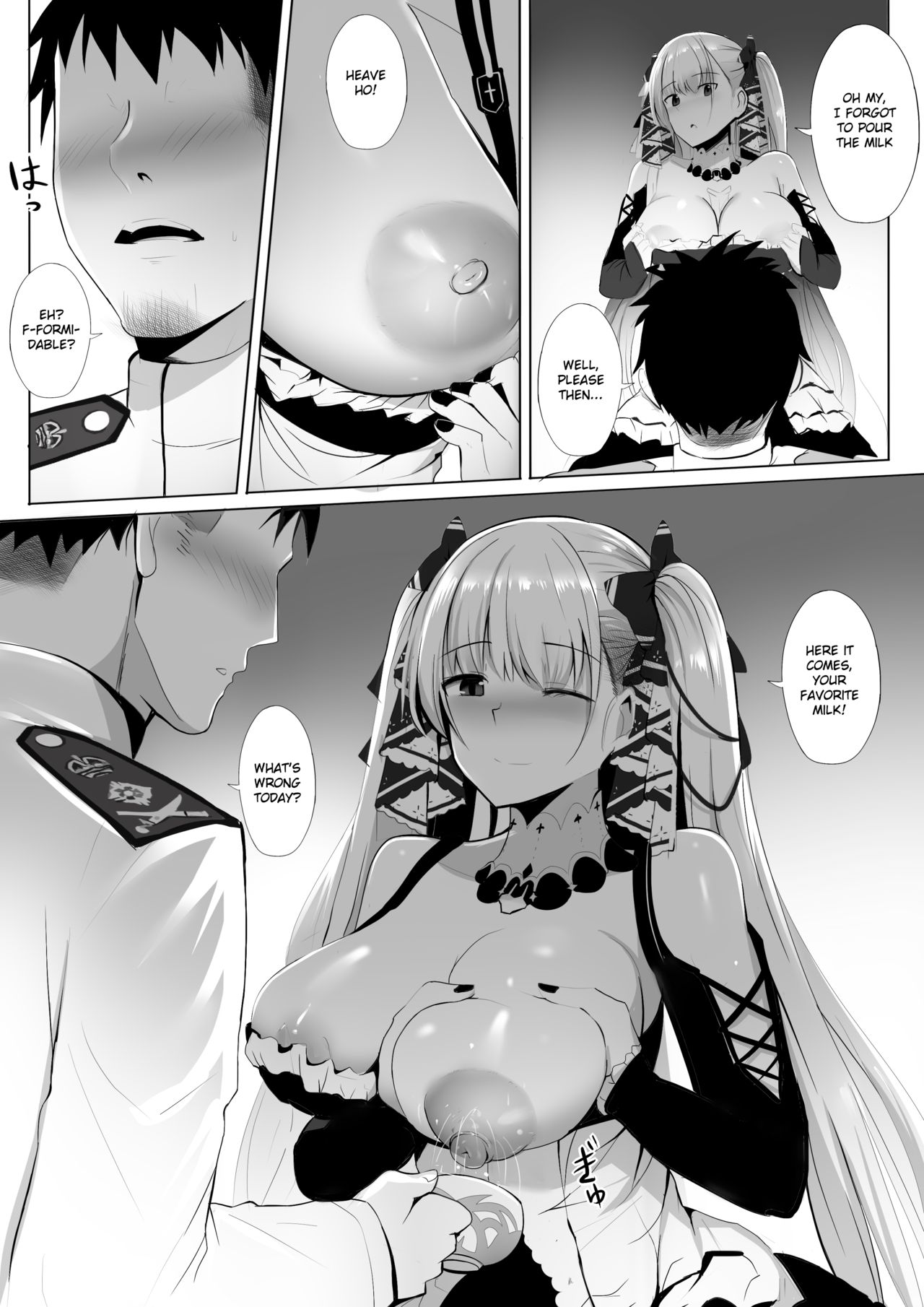 Azur Lane Series — Formidable’s Unforgettable Tea Time Filled with Rough Fucking and Creampies [Ginhaha]