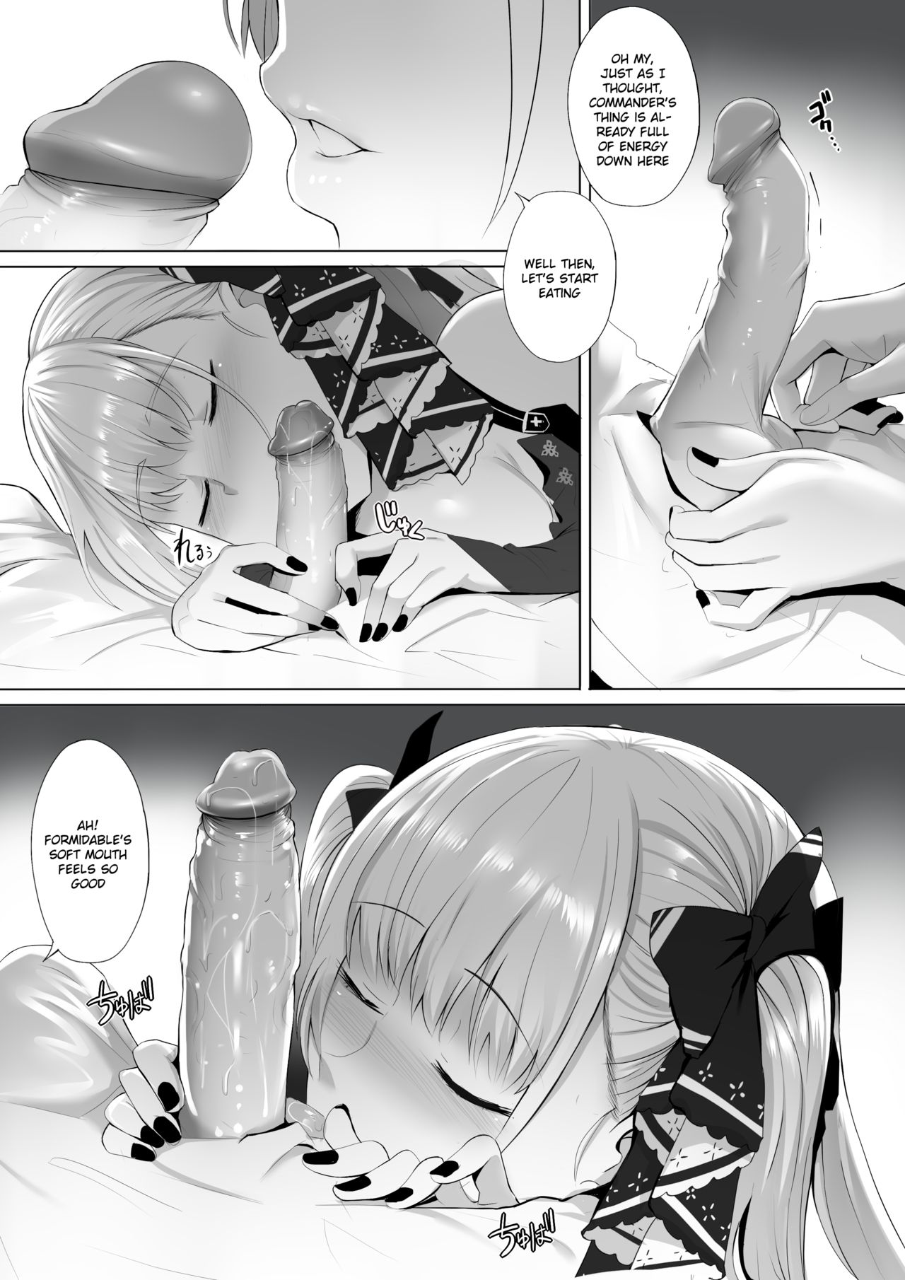 Azur Lane Series — Formidable’s Unforgettable Tea Time Filled with Rough Fucking and Creampies [Ginhaha]
